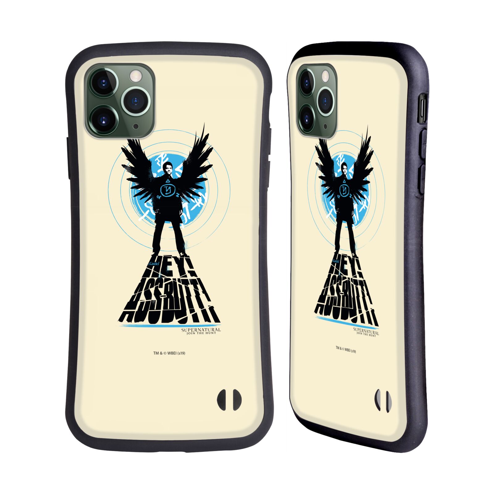 Head Case Designs Officially Licensed Supernatural Key Art Sam, Dean,  Castiel & Crowley Soft Gel Case Compatible with Apple iPhone XR 
