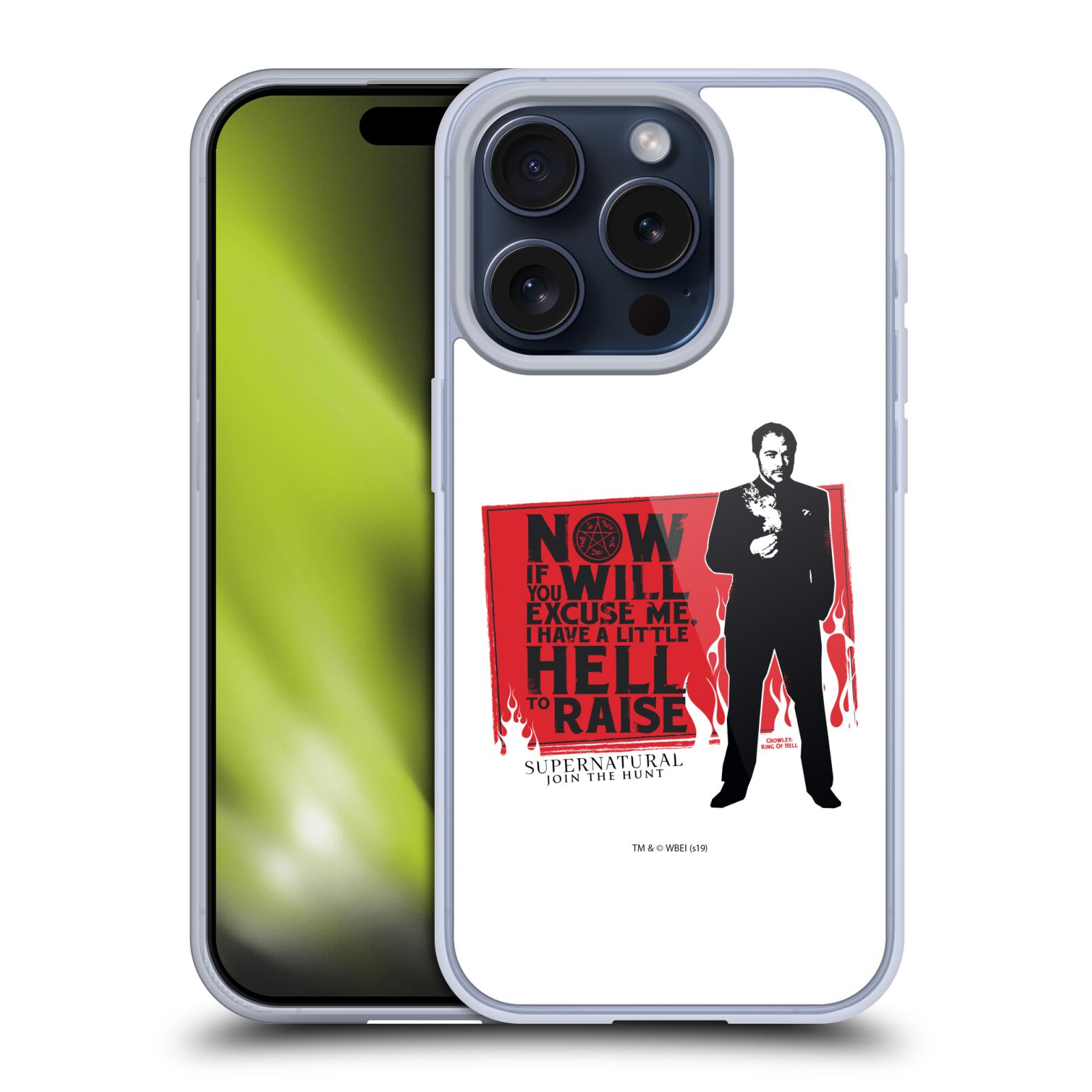 OFFICIAL SUPERNATURAL GRAPHIC SOFT GEL CASE FOR APPLE iPHONE PHONES - Picture 12 of 12