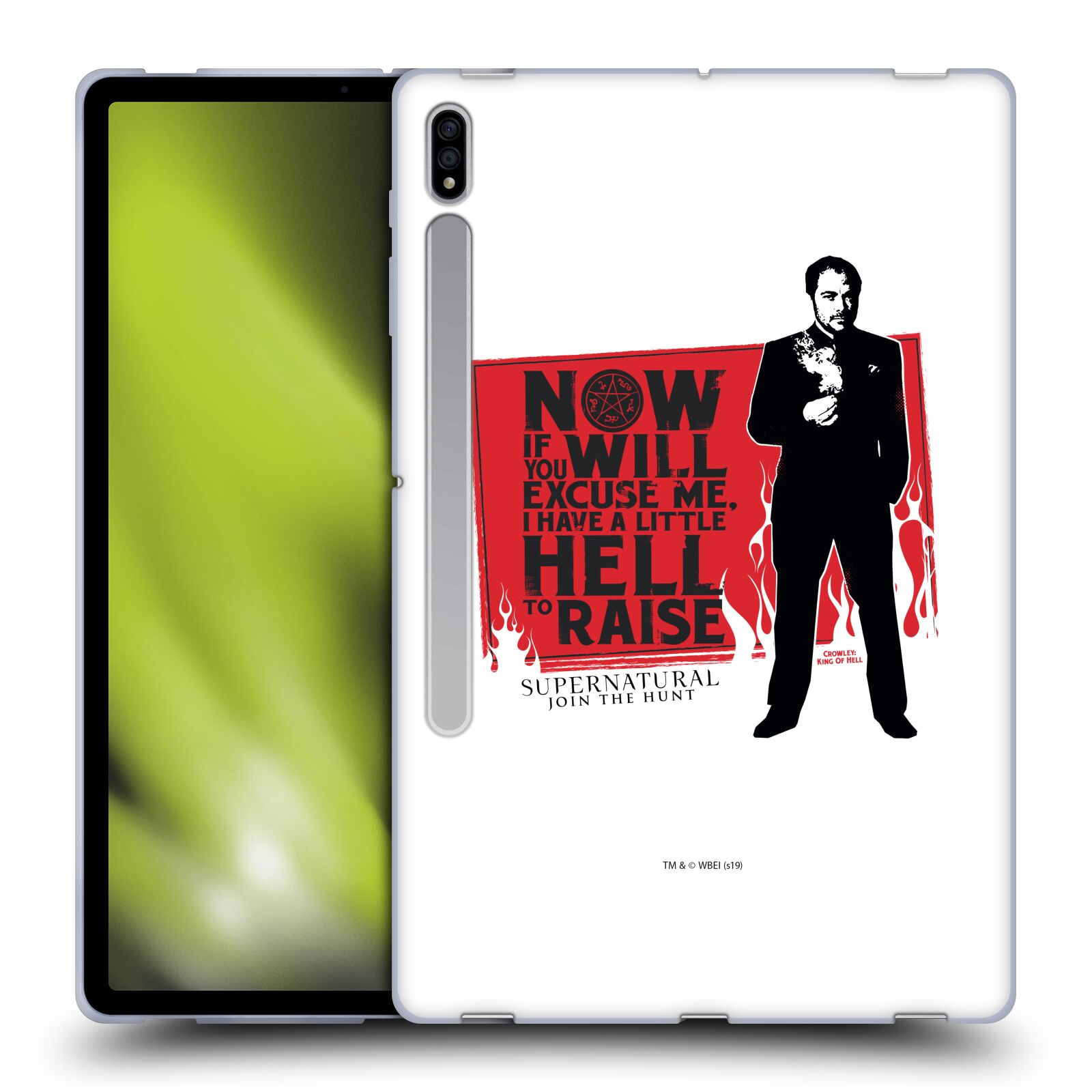 OFFICIAL SUPERNATURAL GRAPHIC SOFT GEL CASE FOR SAMSUNG TABLETS 1 - Picture 12 of 12