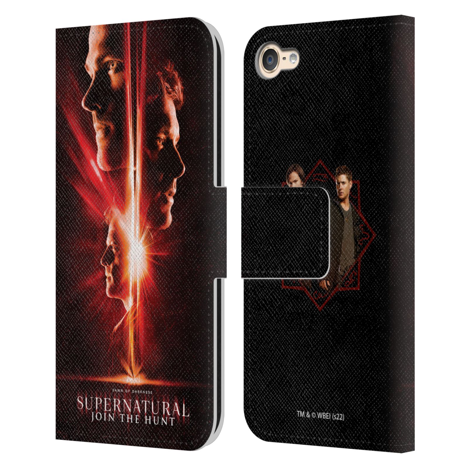 OFFICIAL SUPERNATURAL KEY ART LEATHER BOOK CASE FOR APPLE iPOD TOUCH MP3 - Picture 7 of 9