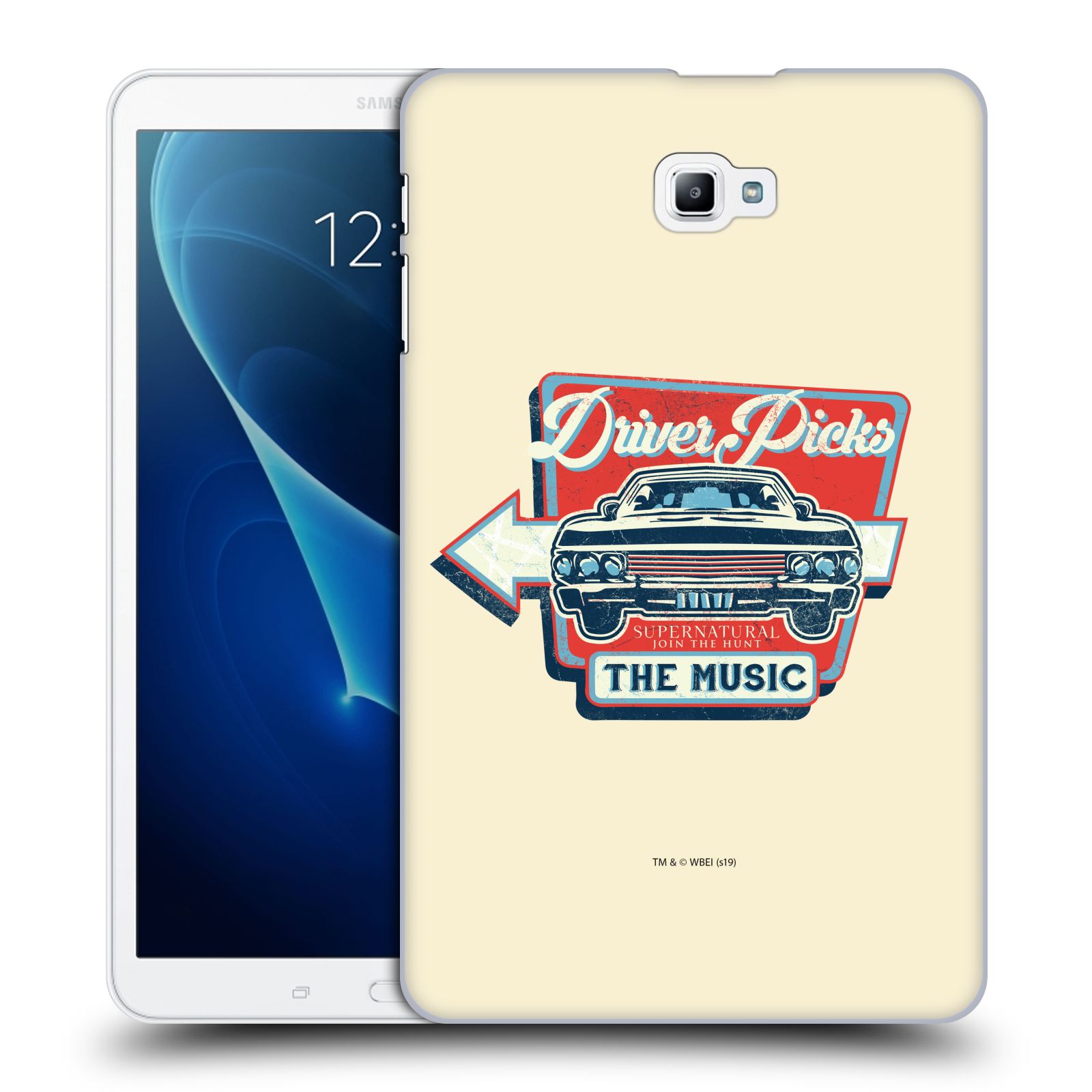 OFFICIAL SUPERNATURAL VECTORS HARD BACK CASE FOR SAMSUNG TABLETS 1 - Picture 10 of 13