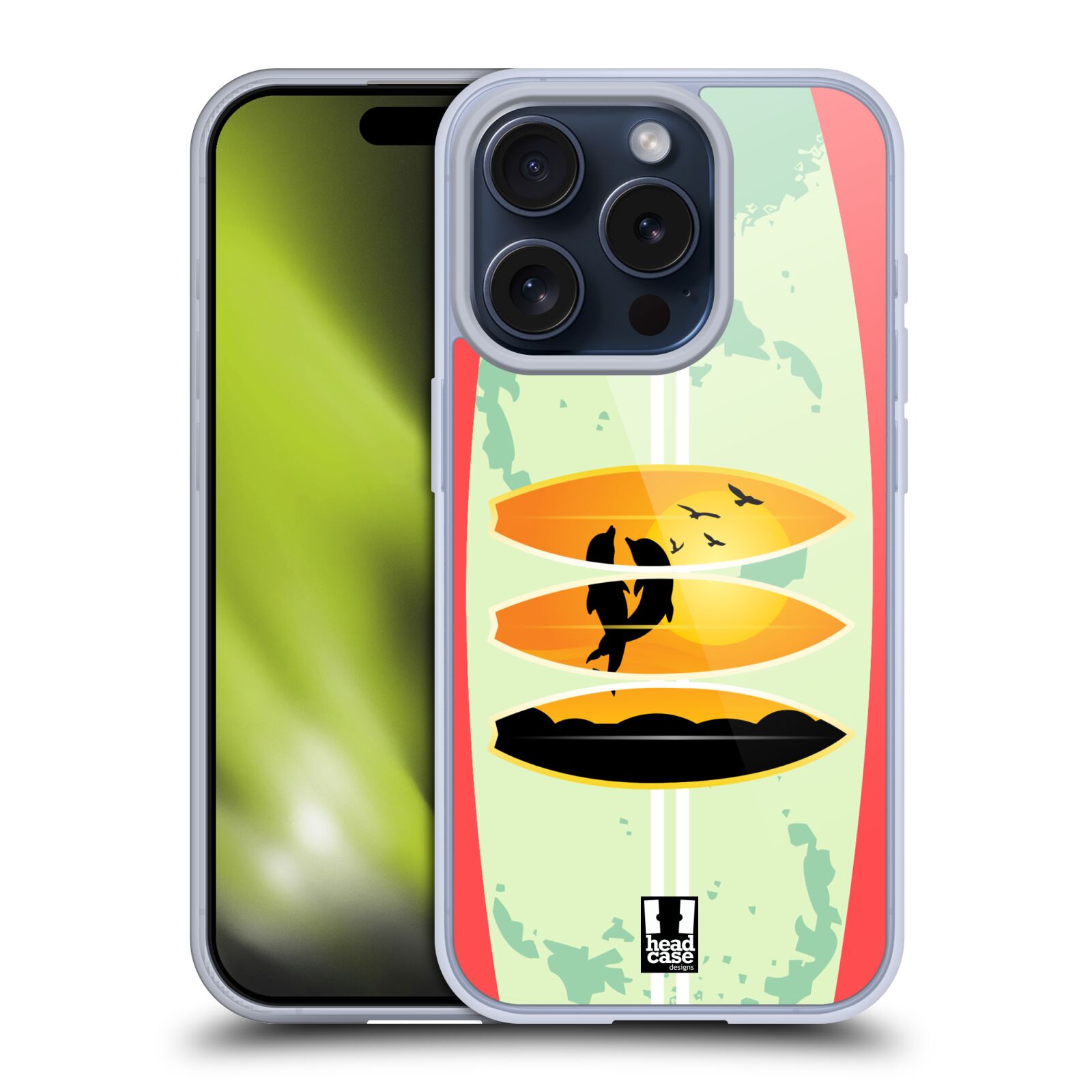 HEAD CASE DESIGNS SURFBOARDS SOFT GEL CASE FOR APPLE iPHONE PHONES - Picture 8 of 12