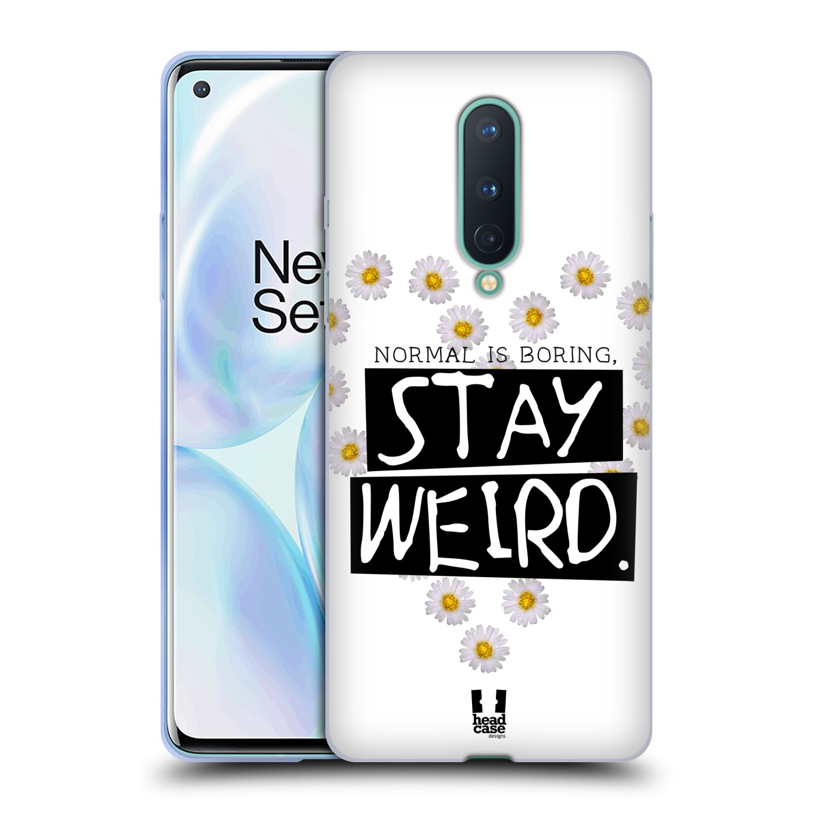 FUNDA HEAD CASE DESIGNS STAY WEIRD GEL SUAVE PARA TELÉFONOS MÓVILES GOOGLE ONEPLUS - Imagen 14 de 17