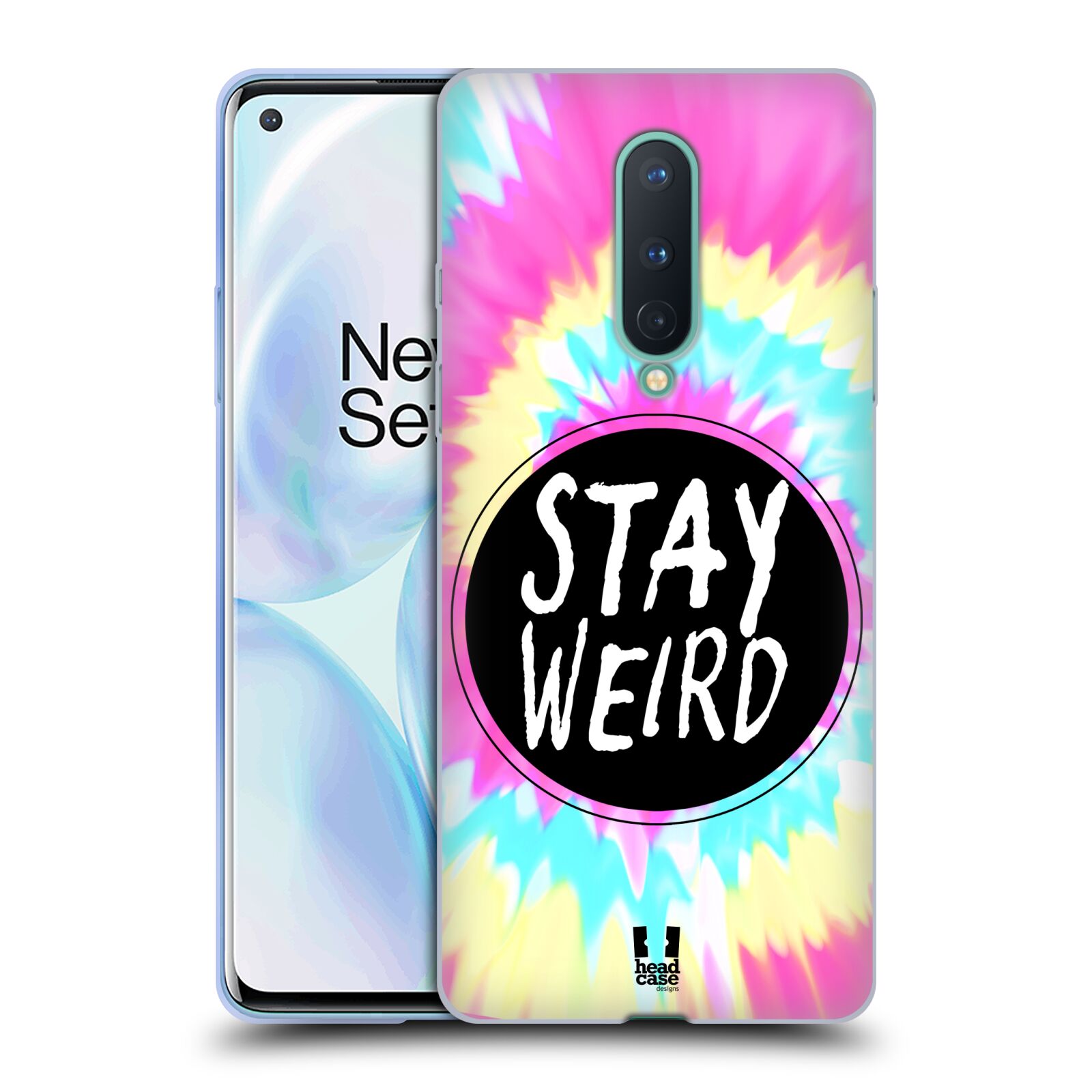 FUNDA HEAD CASE DESIGNS STAY WEIRD GEL SUAVE PARA TELÉFONOS MÓVILES GOOGLE ONEPLUS - Imagen 17 de 17