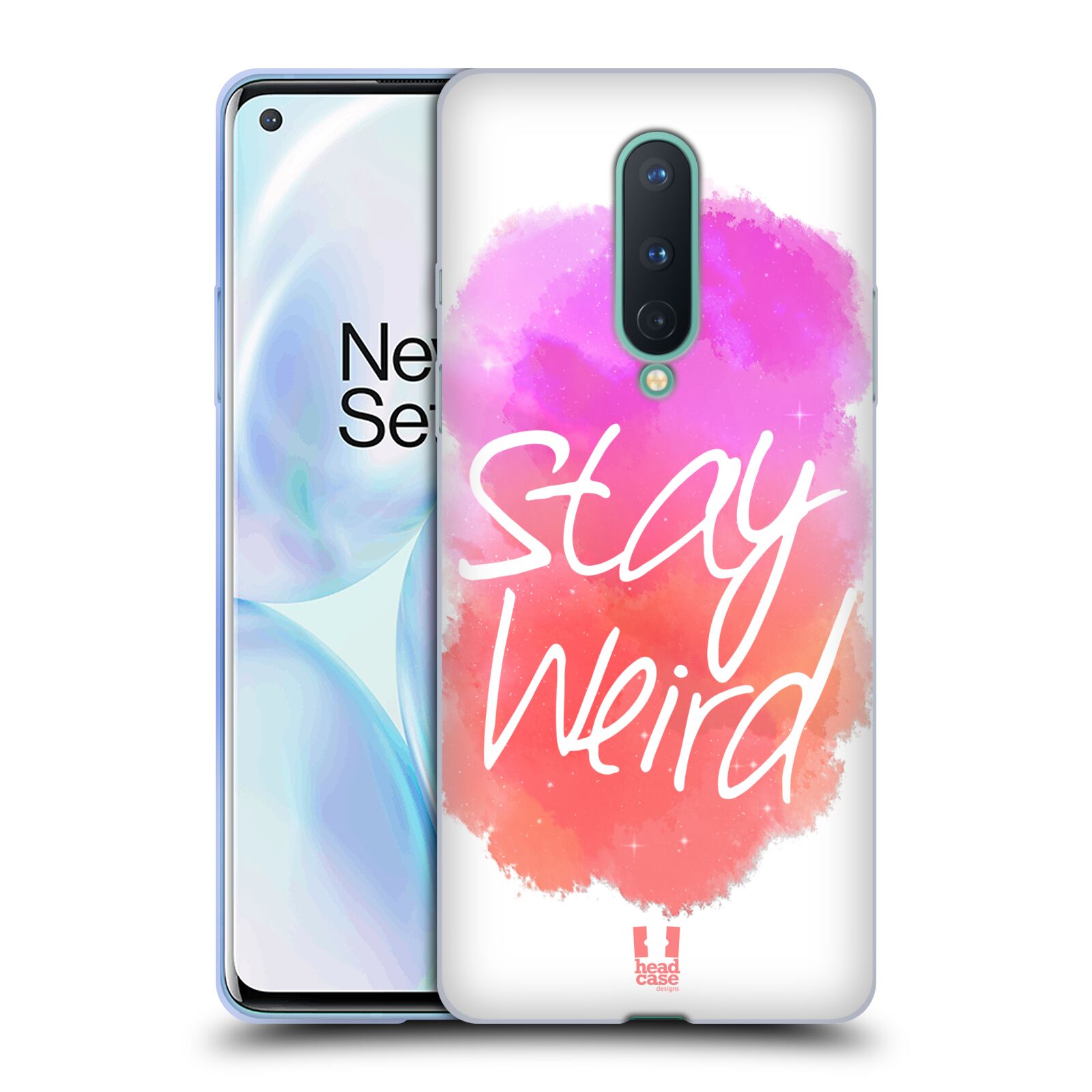 FUNDA HEAD CASE DESIGNS STAY WEIRD GEL SUAVE PARA TELÉFONOS MÓVILES GOOGLE ONEPLUS - Imagen 8 de 17