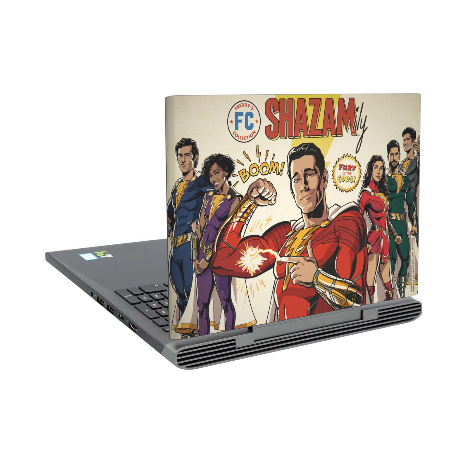 OFFICIAL SHAZAM!: FURY OF THE GODS GRAPHICS VINYL SKIN FOR ASUS DELL HP XIAOMI - Picture 7 of 8