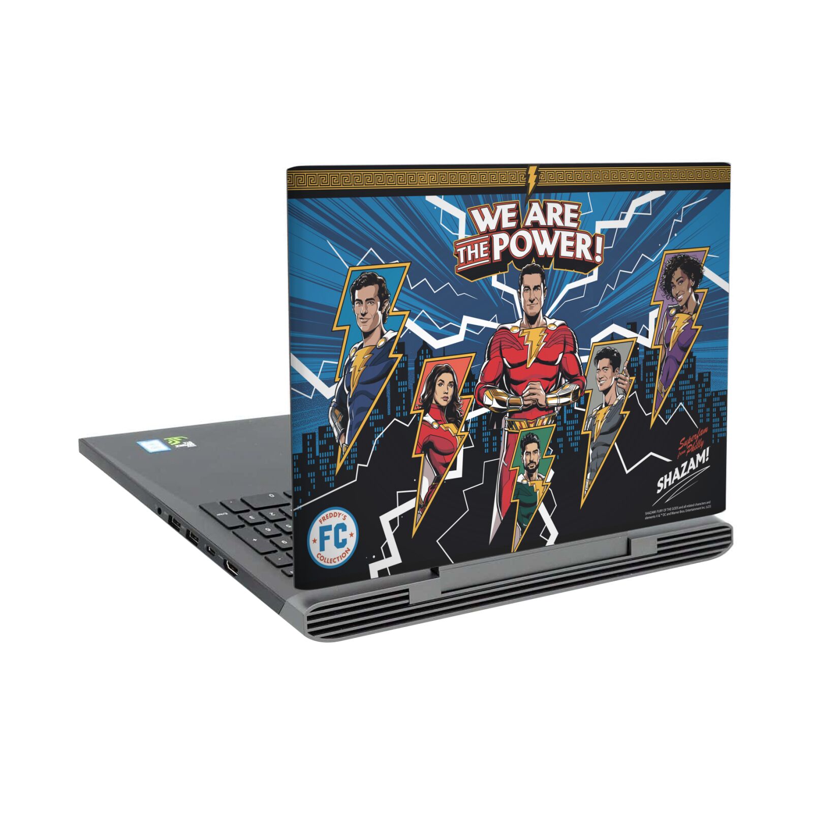 OFFICIAL SHAZAM!: FURY OF THE GODS GRAPHICS VINYL SKIN FOR ASUS DELL HP XIAOMI - Picture 8 of 8