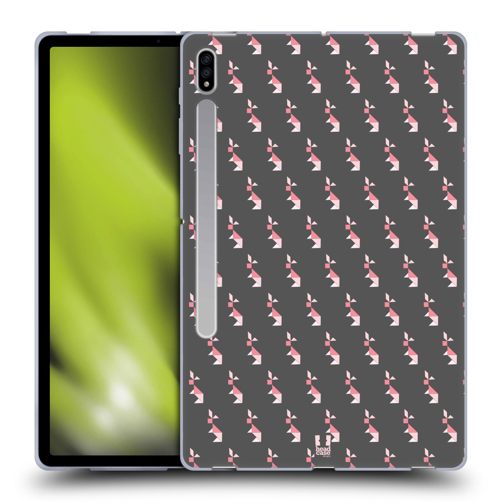 HEAD CASE DESIGNS TANGRAM ANIMAL PRINTS SOFT GEL CASE FOR SAMSUNG TABLETS 1 - Picture 12 of 13
