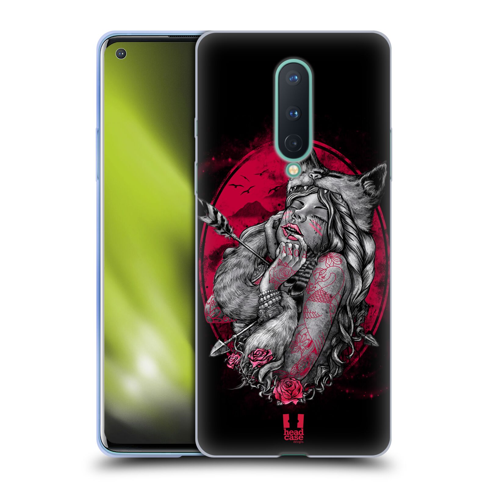 FUNDA HEAD CASE DESIGNS CON DIBUJO DE MUÑECAS TATUADAS DE GEL SUAVE PARA TELÉFONOS GOOGLE ONEPLUS - Imagen 8 de 10