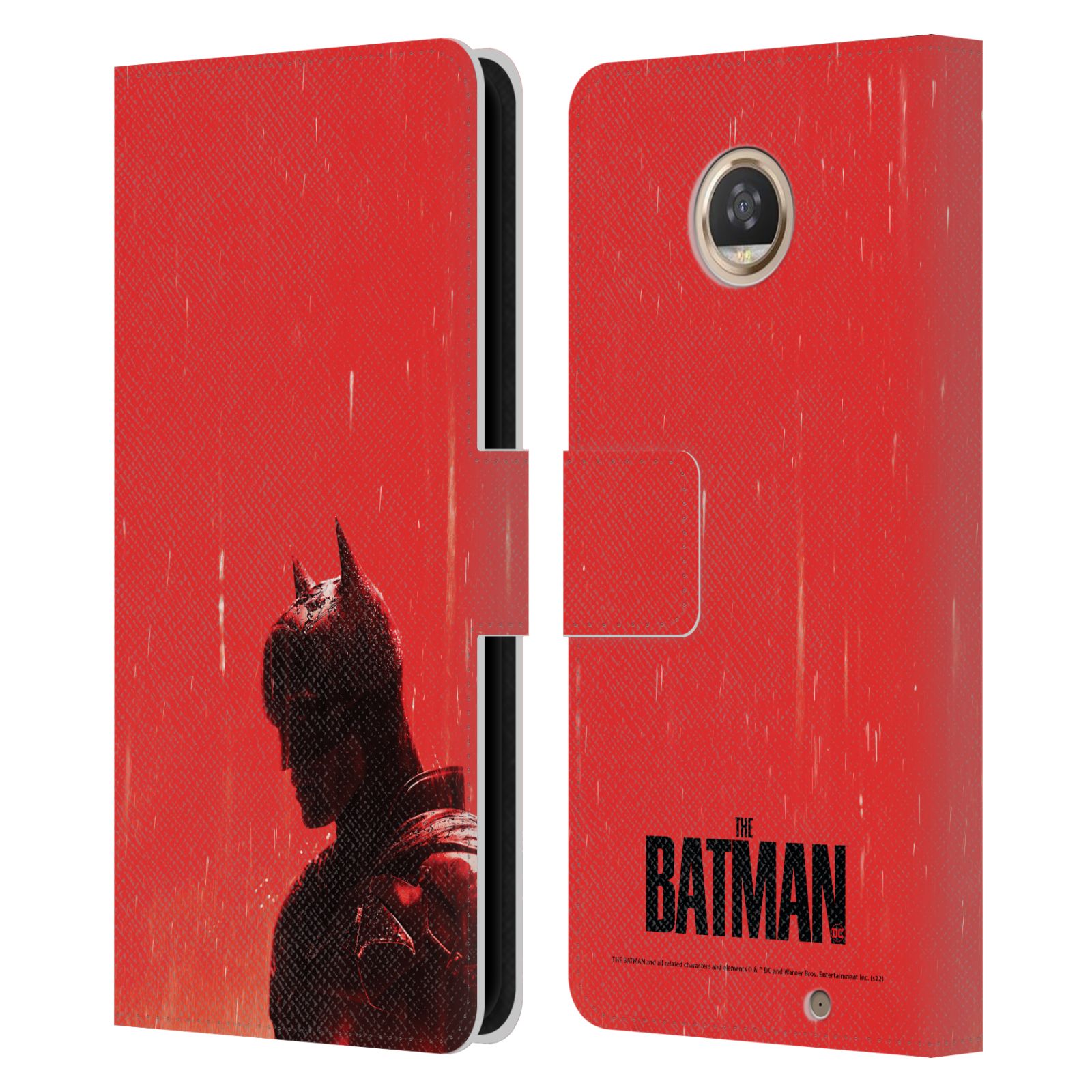OFFICIAL THE BATMAN NEO-NOIR GRAPHICS LEATHER BOOK CASE FOR MOTOROLA PHONES - Picture 14 of 21