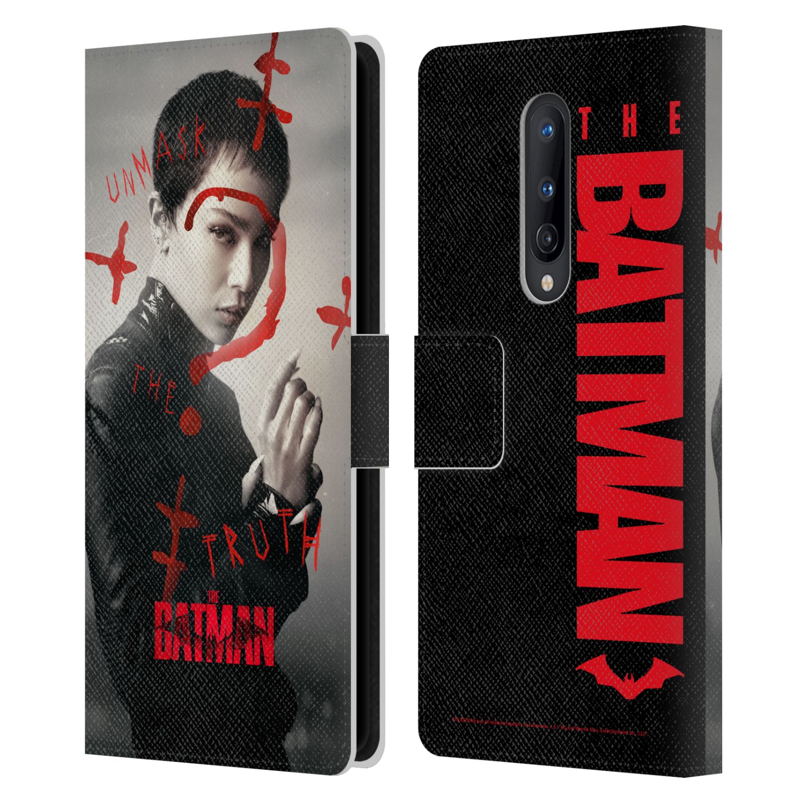 OFFICIAL THE BATMAN POSTERS LEATHER BOOK WALLET CASE FOR BLACKBERRY ONEPLUS - Picture 7 of 14