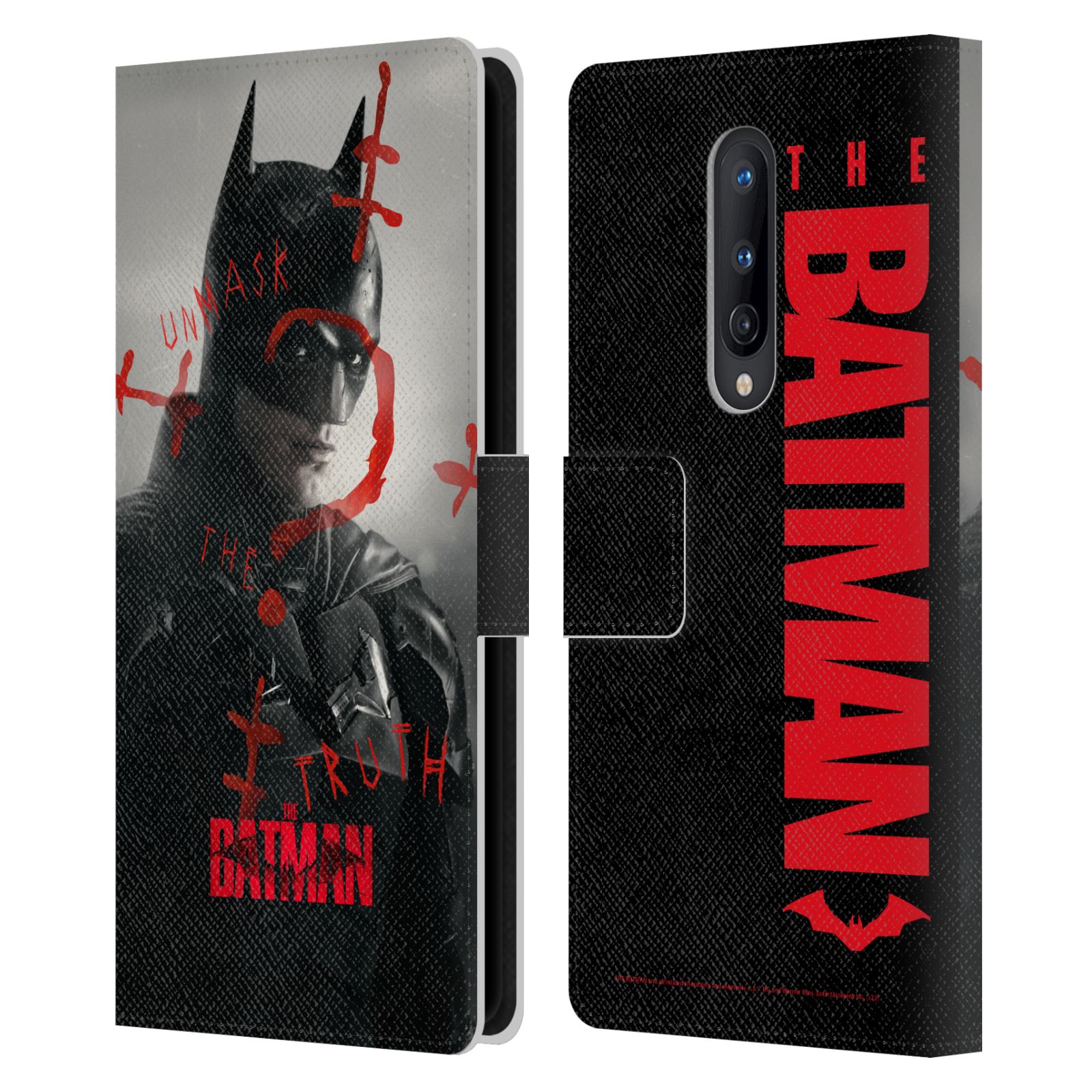 OFFICIAL THE BATMAN POSTERS LEATHER BOOK WALLET CASE FOR BLACKBERRY ONEPLUS - Picture 14 of 14