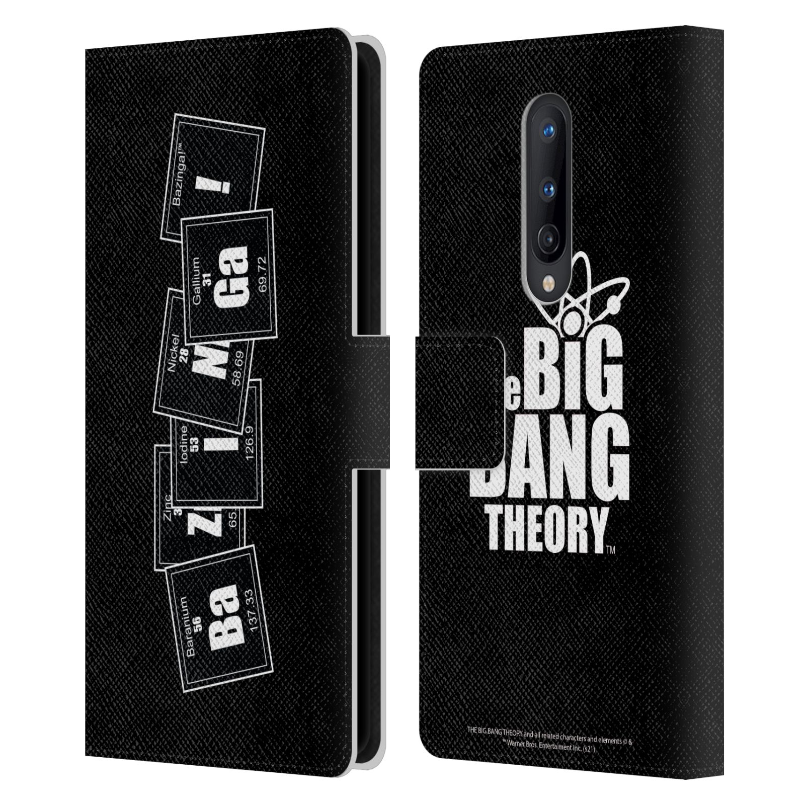 OFFICIAL THE BIG BANG THEORY BAZINGA LEATHER BOOK WALLET CASE FOR ONEPLUS PHONES - 第 7/9 張圖片