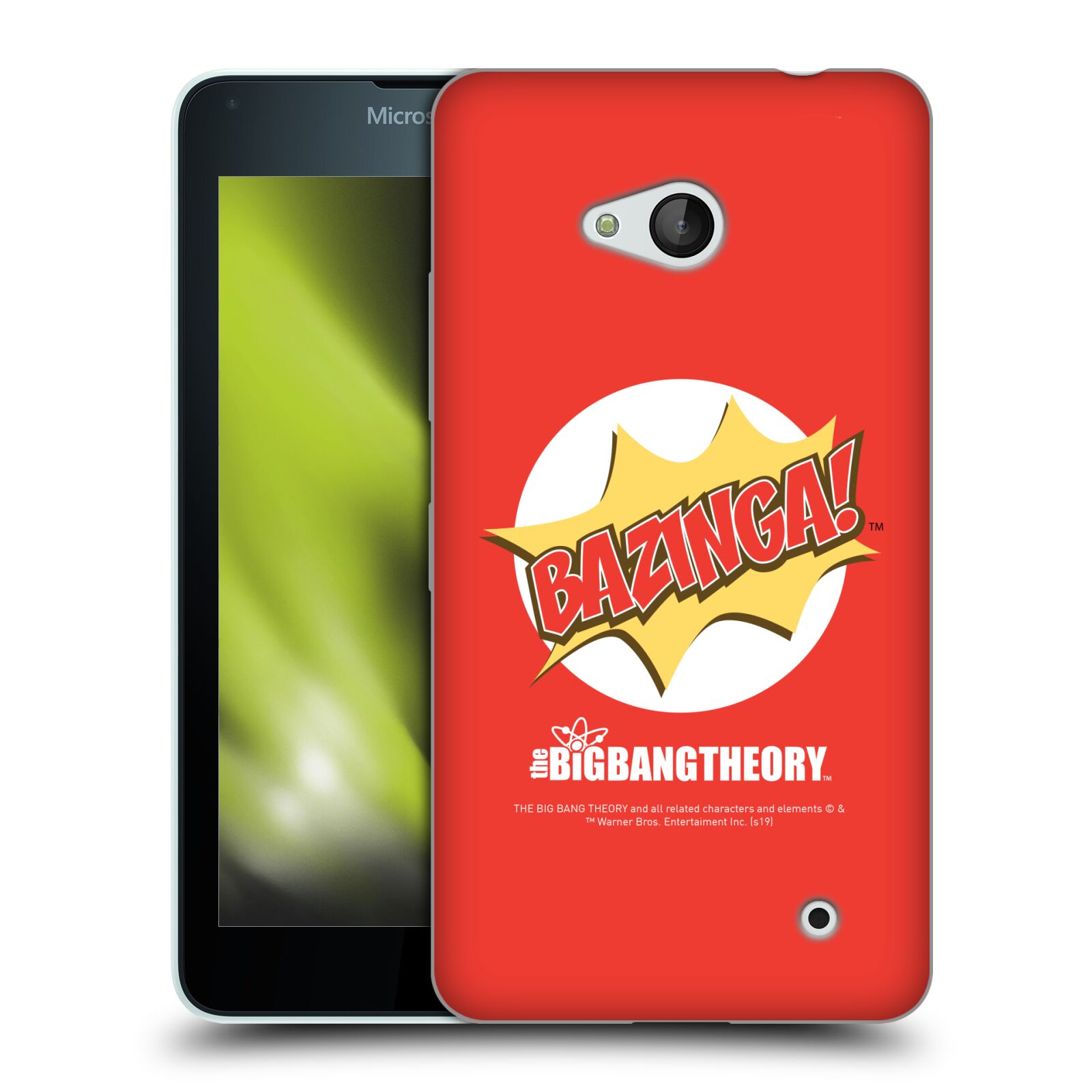 OFFICIAL THE BIG BANG THEORY BAZINGA SOFT GEL CASE FOR MICROSOFT PHONES - 第 10/10 張圖片