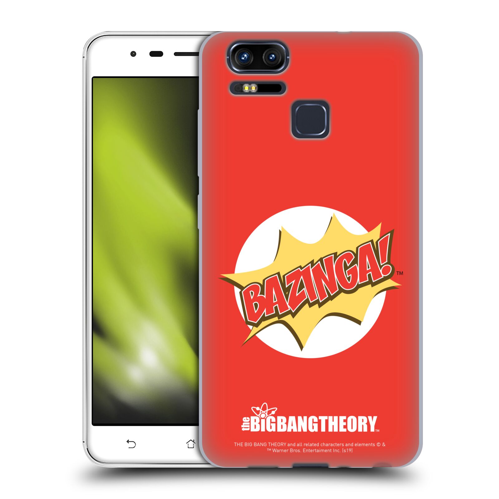FUNDA OFICIAL THE BIG BANG THEORY BAZINGA GEL SUAVE PARA TELÉFONOS ASUS ZENFONE - Imagen 8 de 8