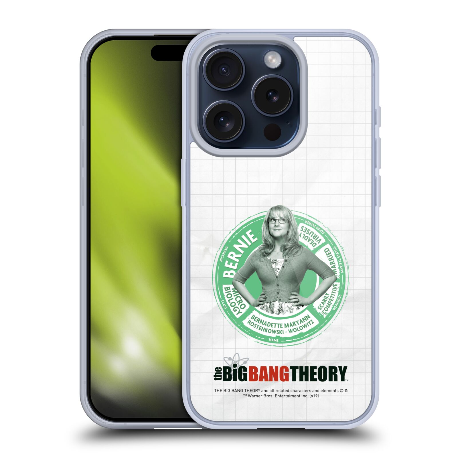 THE BIG BANG THEORY CHARACTER ATTRIBUTES GEL CASE FOR APPLE iPHONE PHONES - Picture 9 of 14