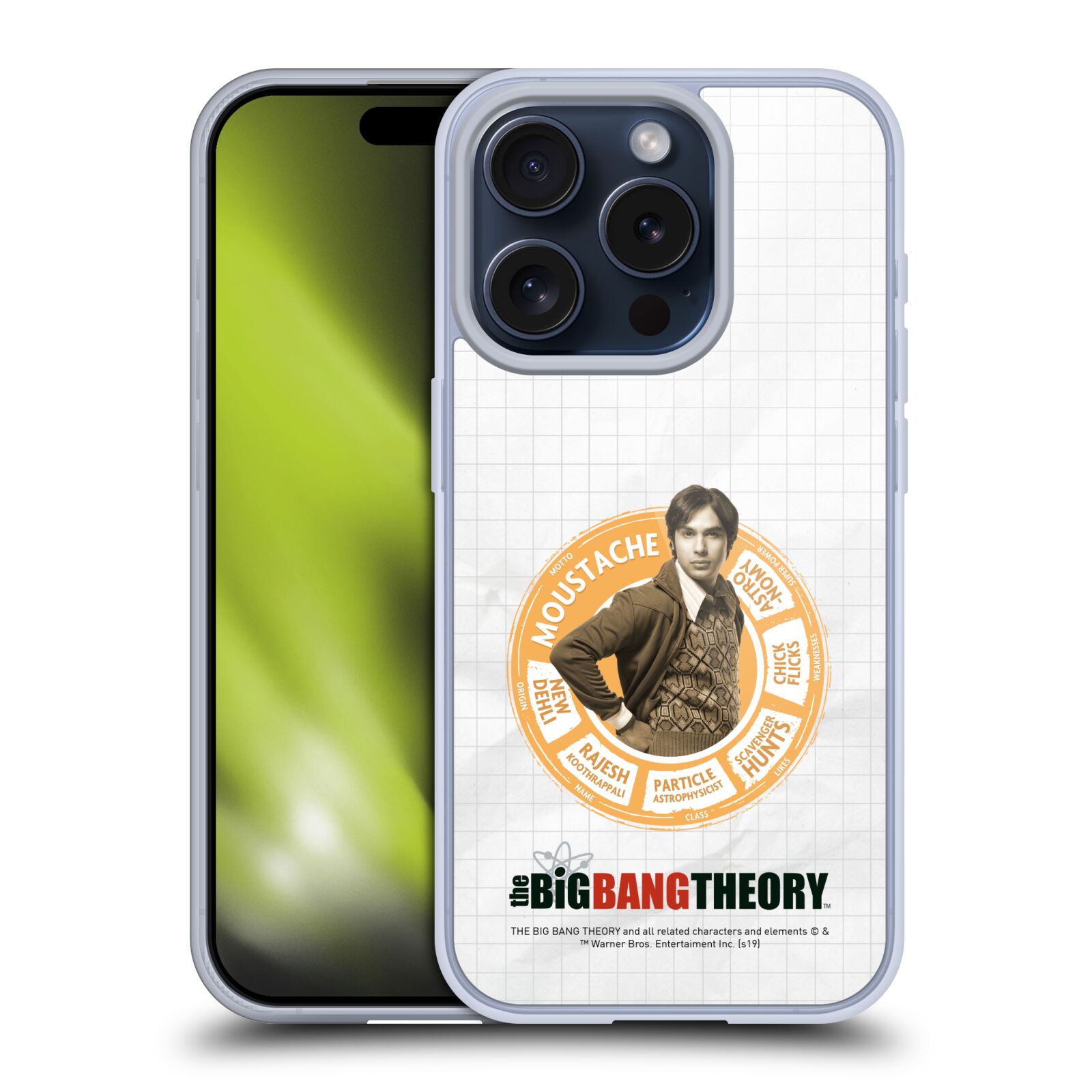 THE BIG BANG THEORY CHARACTER ATTRIBUTES GEL CASE FOR APPLE iPHONE PHONES - Picture 13 of 14