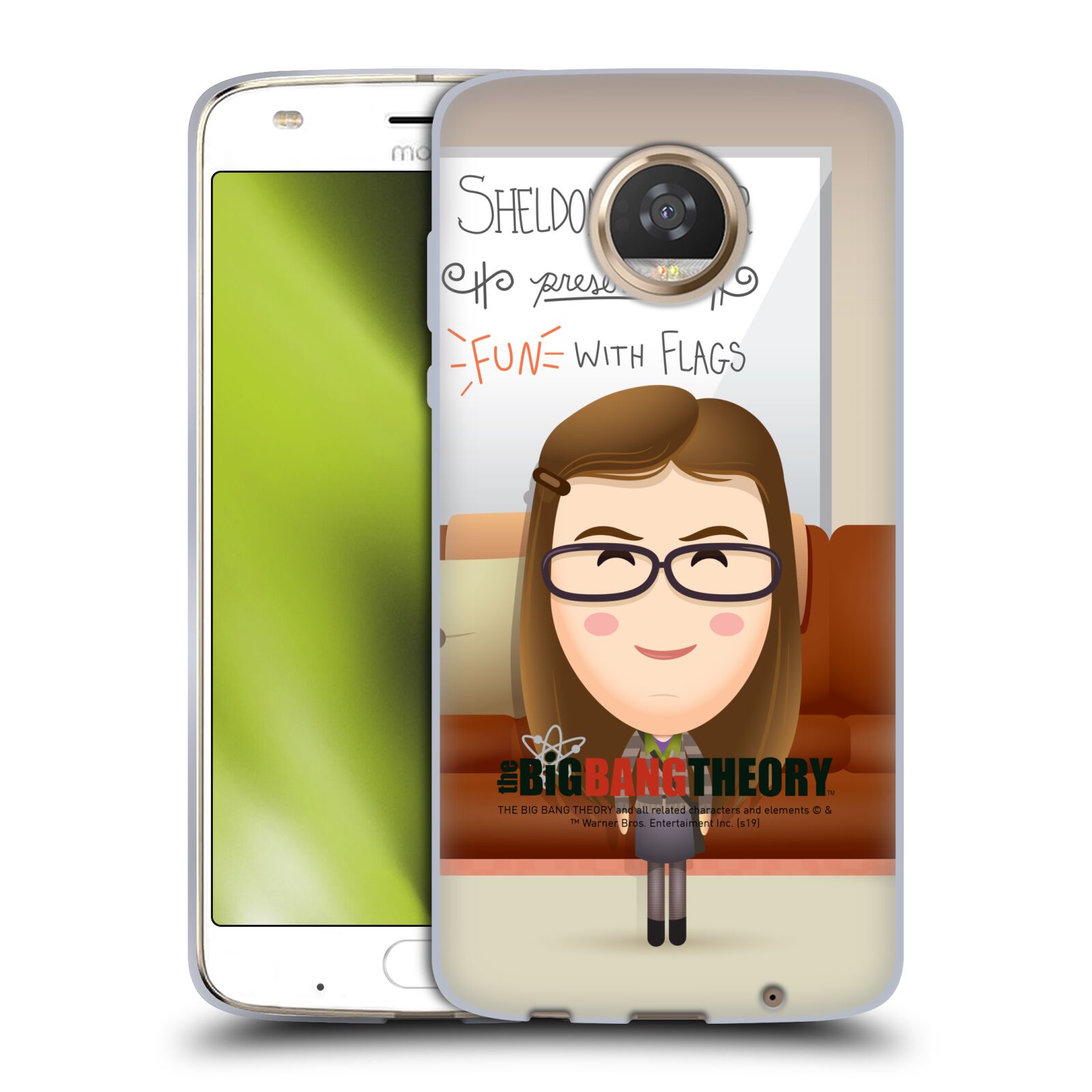 OFFICIAL THE BIG BANG THEORY CHARACTER ART SOFT GEL CASE FOR MOTOROLA PHONES - Picture 8 of 13