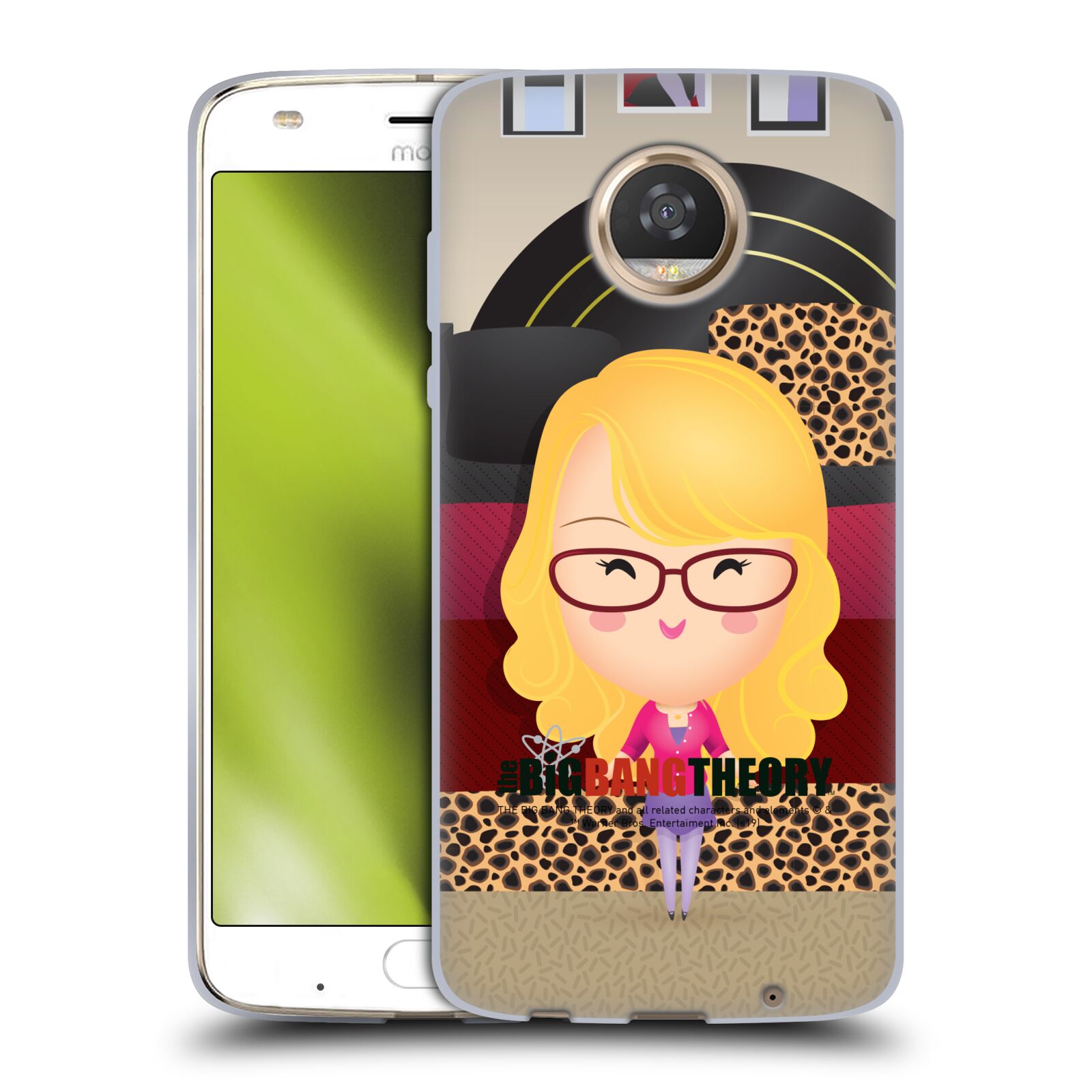 OFFICIAL THE BIG BANG THEORY CHARACTER ART SOFT GEL CASE FOR MOTOROLA PHONES - Picture 9 of 13