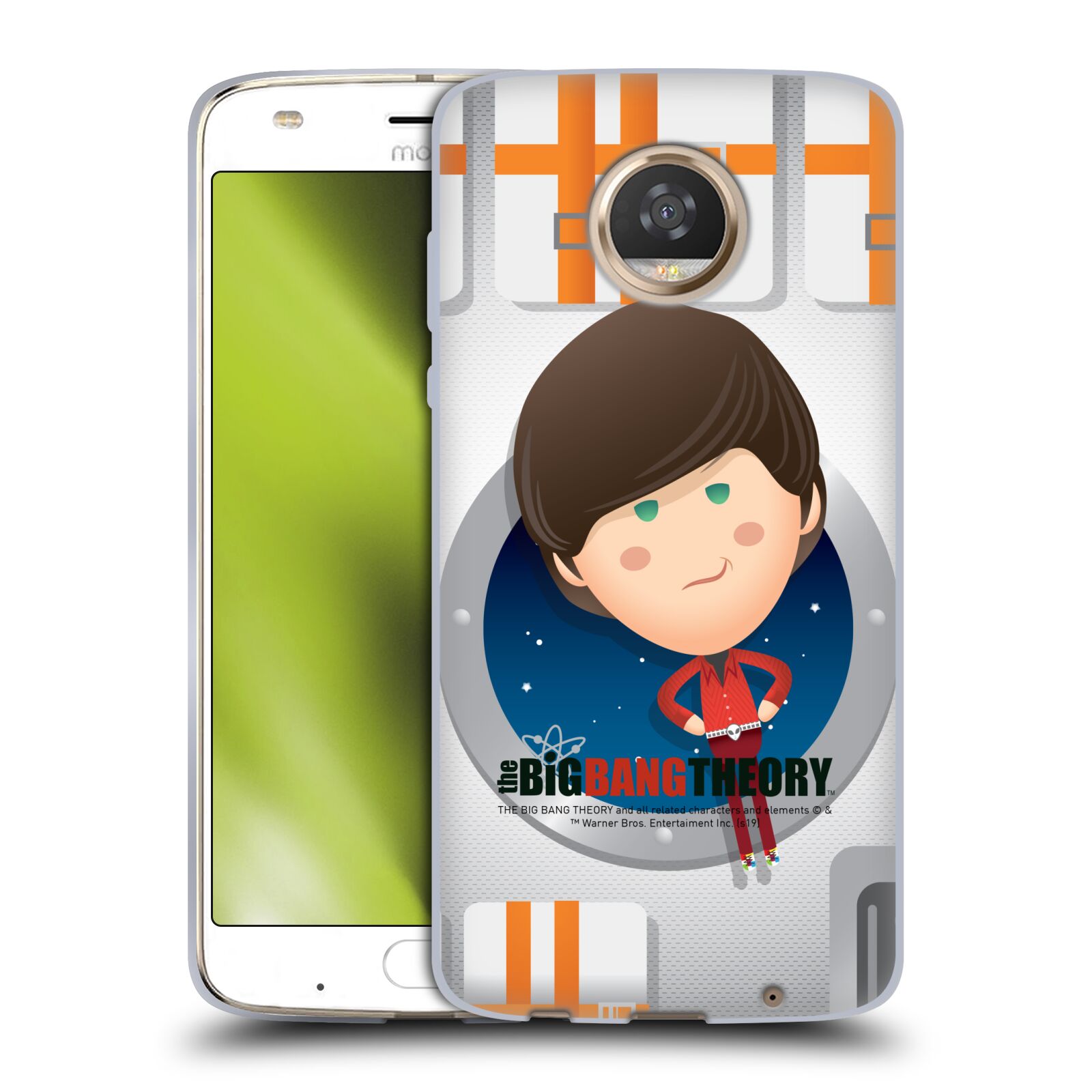 OFFICIAL THE BIG BANG THEORY CHARACTER ART SOFT GEL CASE FOR MOTOROLA PHONES - Picture 10 of 13