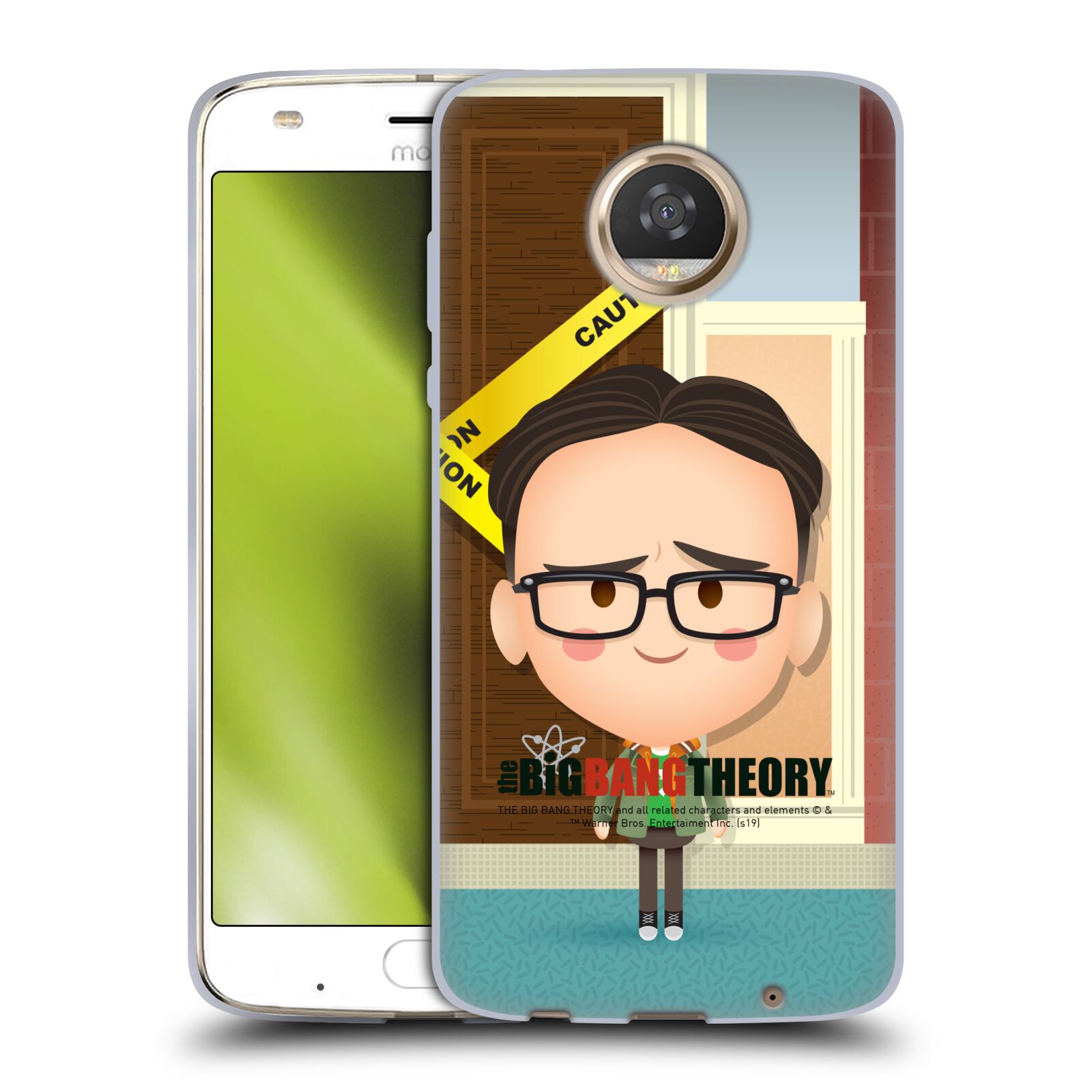 OFFICIAL THE BIG BANG THEORY CHARACTER ART SOFT GEL CASE FOR MOTOROLA PHONES - Picture 11 of 13