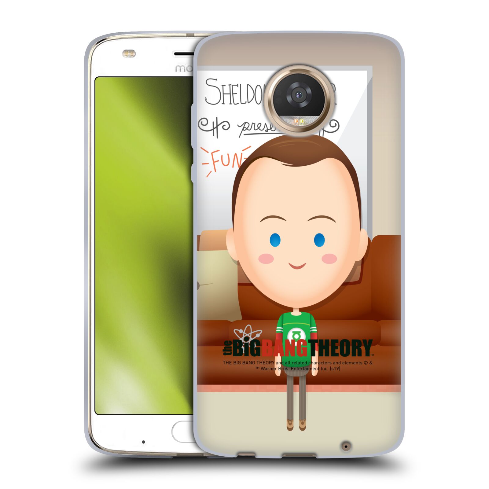 OFFICIAL THE BIG BANG THEORY CHARACTER ART SOFT GEL CASE FOR MOTOROLA PHONES - Picture 13 of 13
