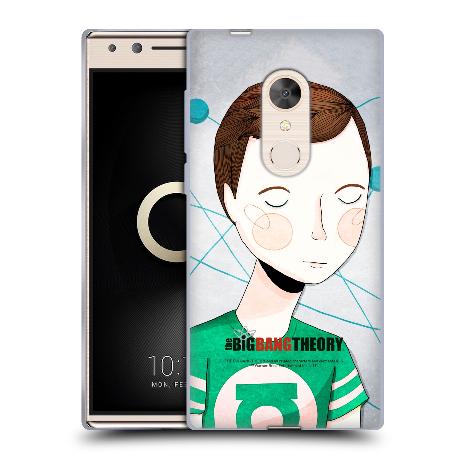OFFICIAL THE BIG BANG THEORY GRAPHICS ARTS 2 SOFT GEL CASE FOR ALCATEL PHONES - Picture 9 of 12