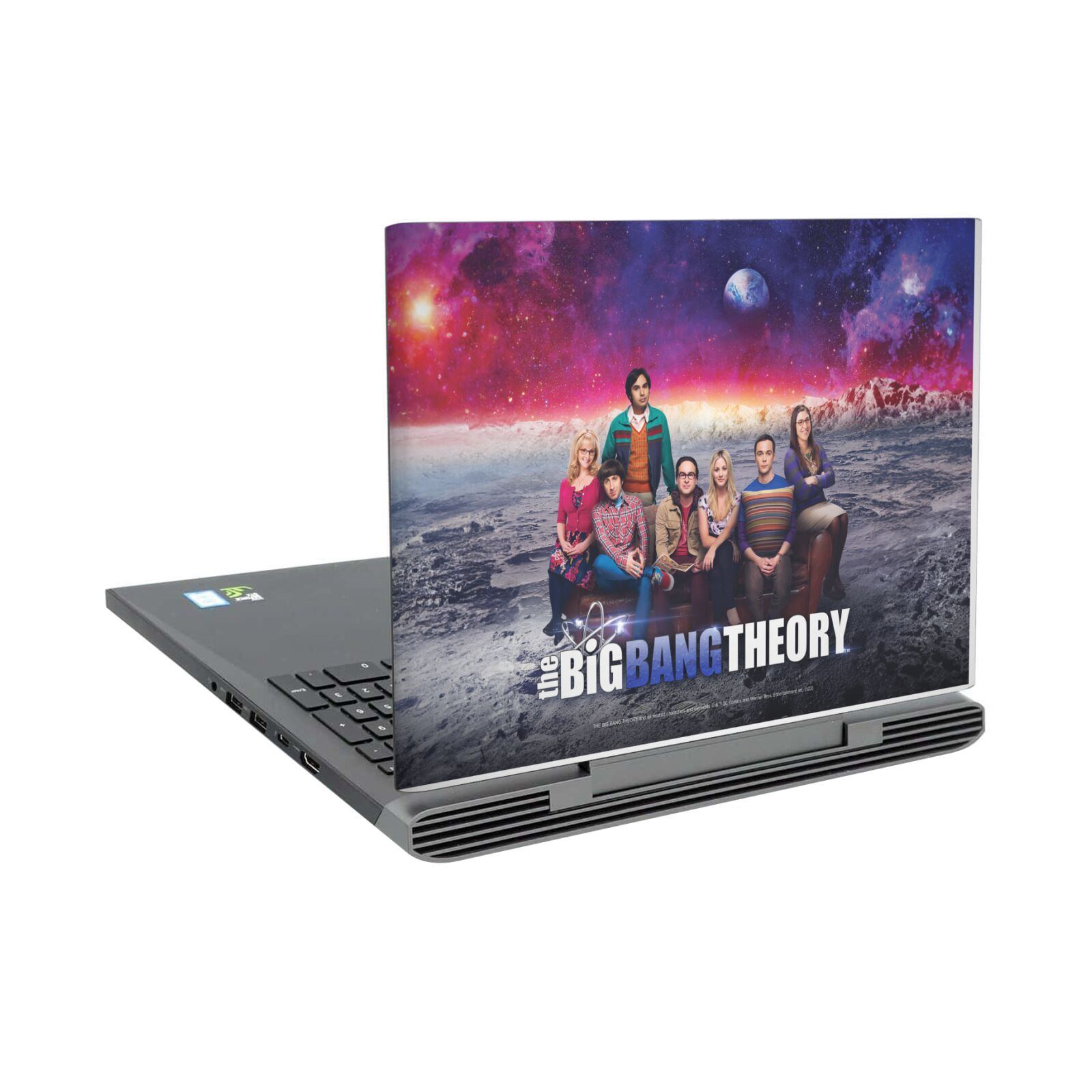 AUTOCOLLANT VINYLE GRAPHIQUE OFFICIEL THE BIG BANG THEORY POUR ASUS DELL HP XIAOMI - Photo 8/8