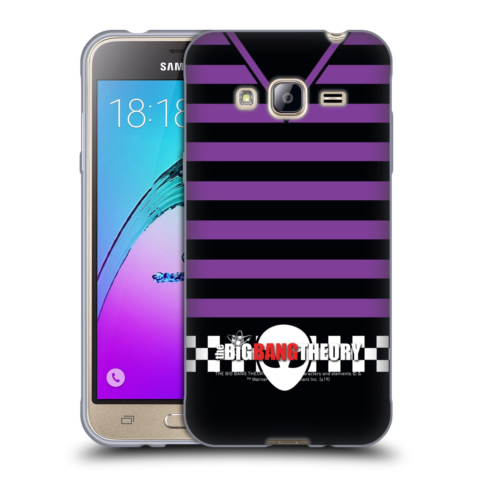 FUNDA OFICIAL DE GEL SUAVE CAMISAS ICÓNICAS DE LA TEORÍA DEL BIG BANG PARA TELÉFONOS SAMSUNG 3 - Imagen 8 de 11