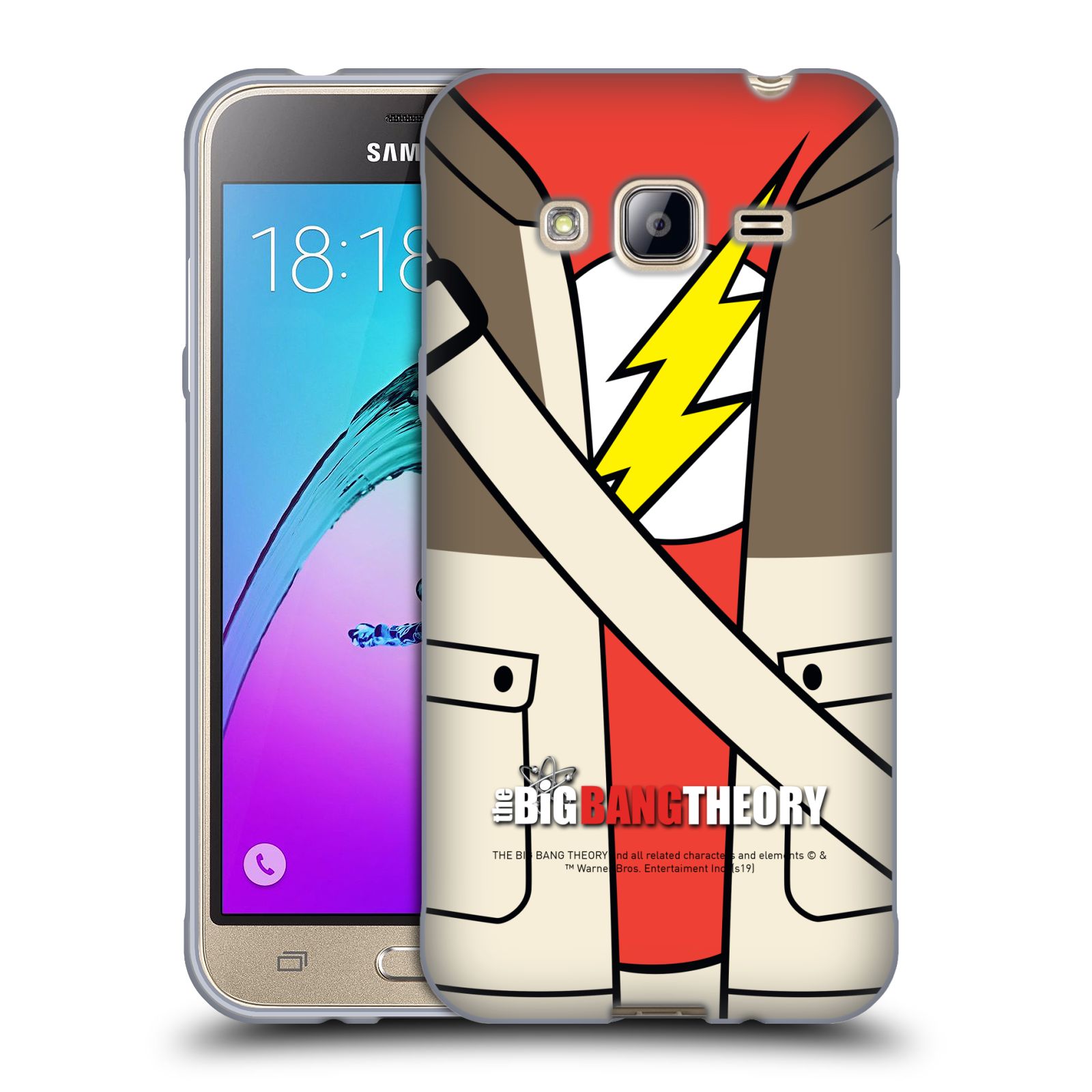 FUNDA OFICIAL DE GEL SUAVE CAMISAS ICÓNICAS DE LA TEORÍA DEL BIG BANG PARA TELÉFONOS SAMSUNG 3 - Imagen 11 de 11