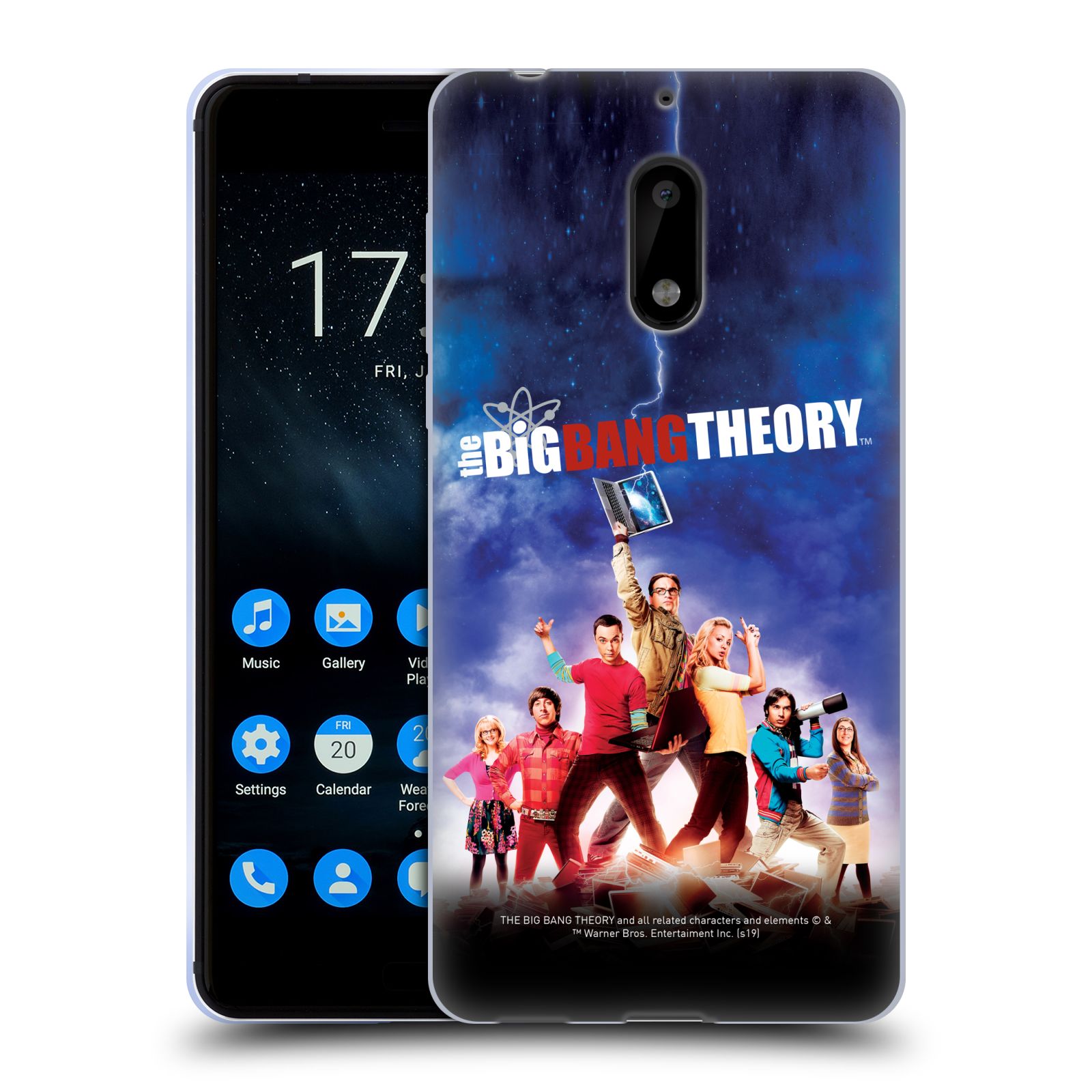 OFFICIAL THE BIG BANG THEORY KEY ART SOFT GEL CASE FOR NOKIA PHONES 1 - Picture 9 of 15