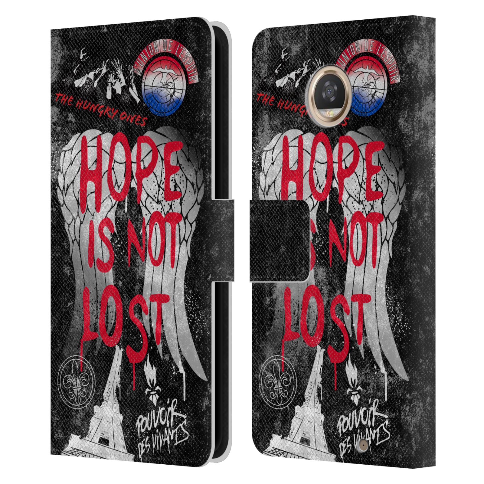 THE WALKING DEAD: DARYL DIXON GRAFIK LEDER BOOK CASE FÜR MOTOROLA HANDYS 2 - Bild 8 von 9