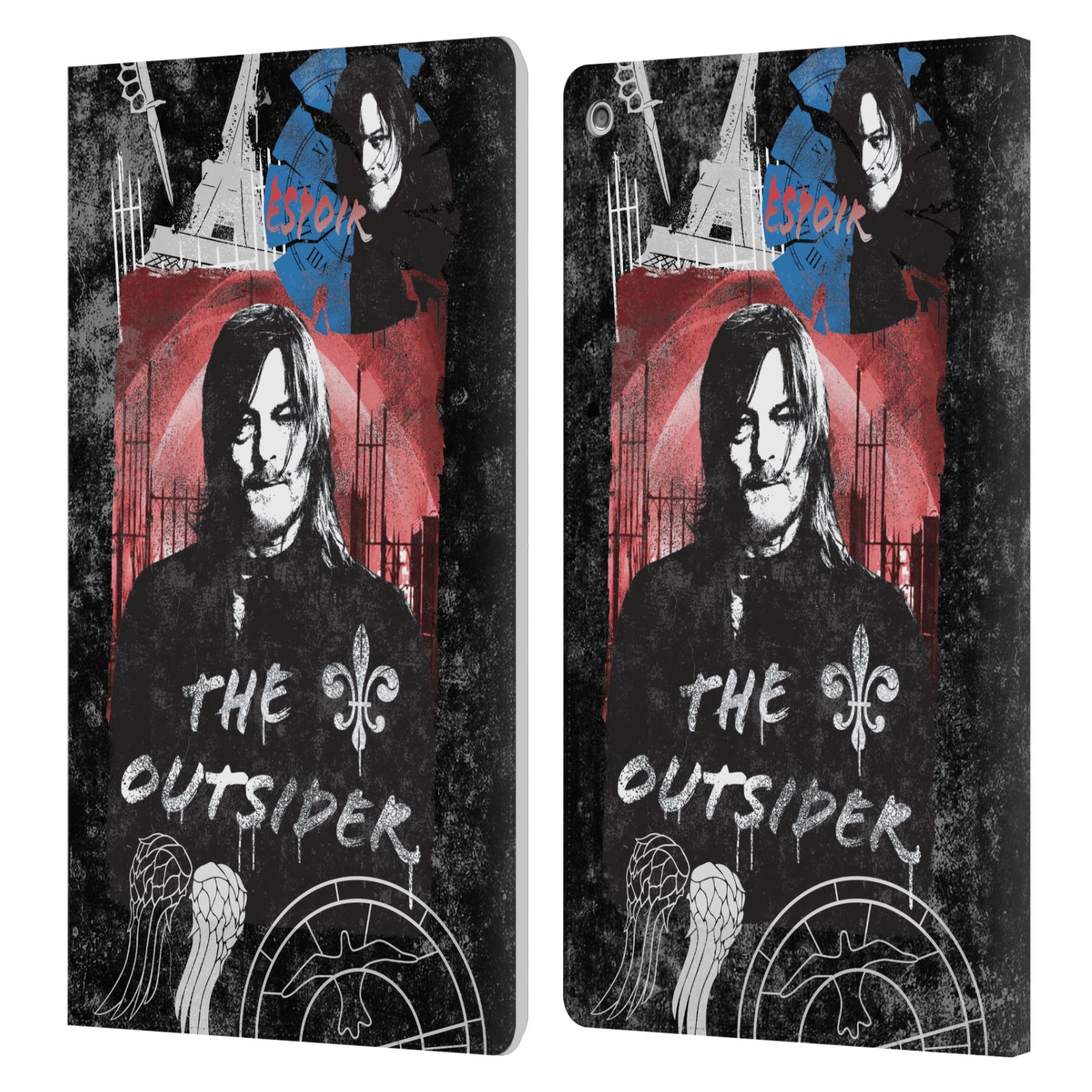 THE WALKING DEAD: DARYL DIXON GRAPHICS LEATHER BOOK WALLET CASE FOR AMAZON FIRE - 第 9/9 張圖片