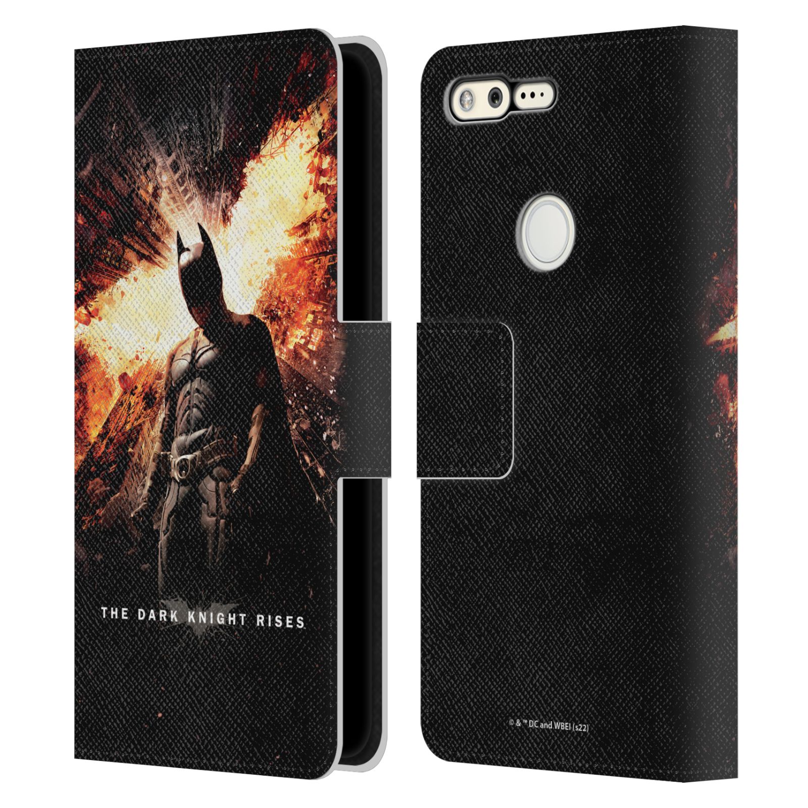 OFFICIAL THE DARK KNIGHT RISES KEY ART LEATHER BOOK CASE FOR GOOGLE PHONES - Picture 9 of 11