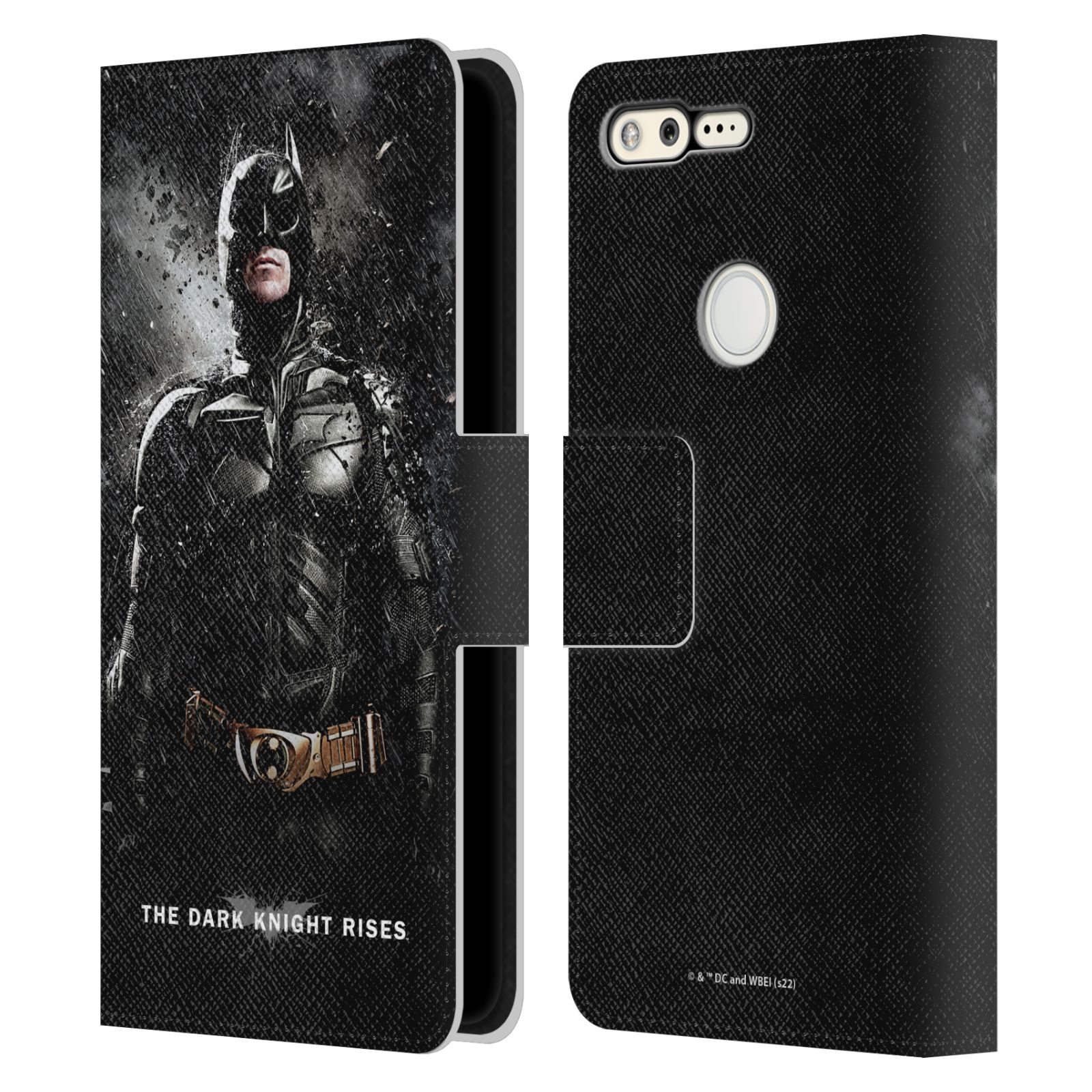 OFFICIAL THE DARK KNIGHT RISES KEY ART LEATHER BOOK CASE FOR GOOGLE PHONES - Picture 10 of 11