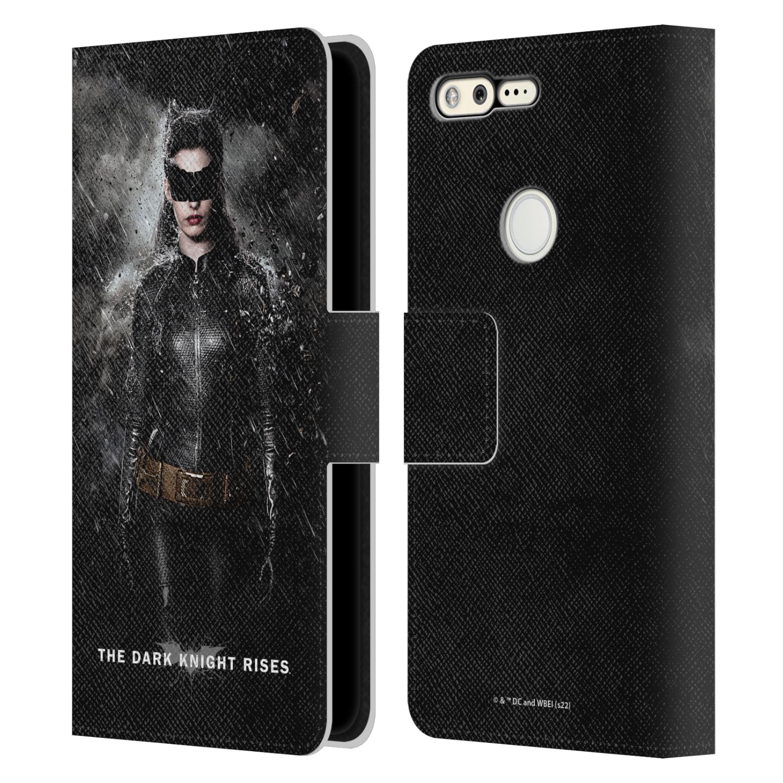 OFFICIAL THE DARK KNIGHT RISES KEY ART LEATHER BOOK CASE FOR GOOGLE PHONES - Picture 11 of 11