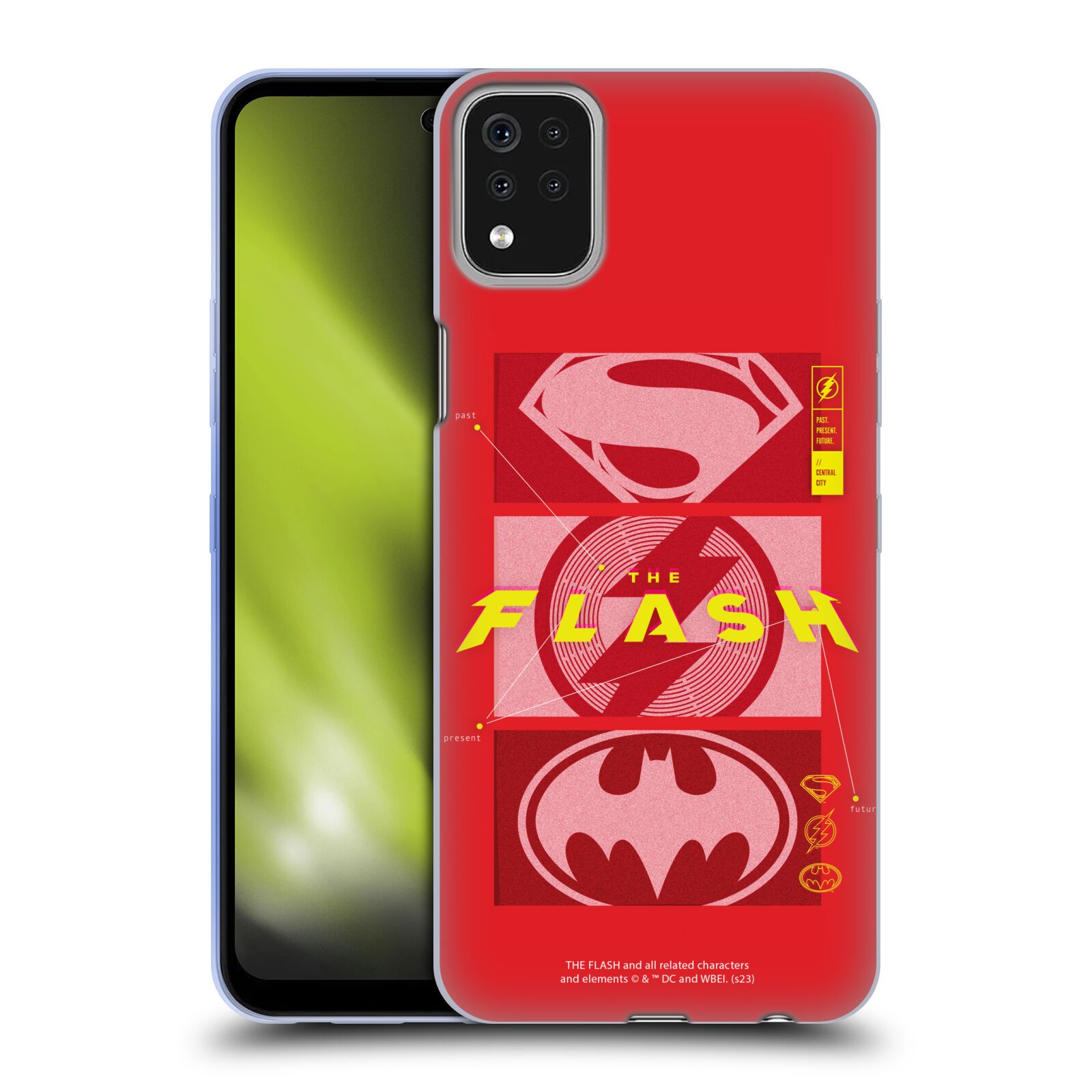 FUNDA OFICIAL THE FLASH 2023 GRÁFICOS SUAVE GEL PARA TELÉFONOS LG 1 - Imagen 8 de 8
