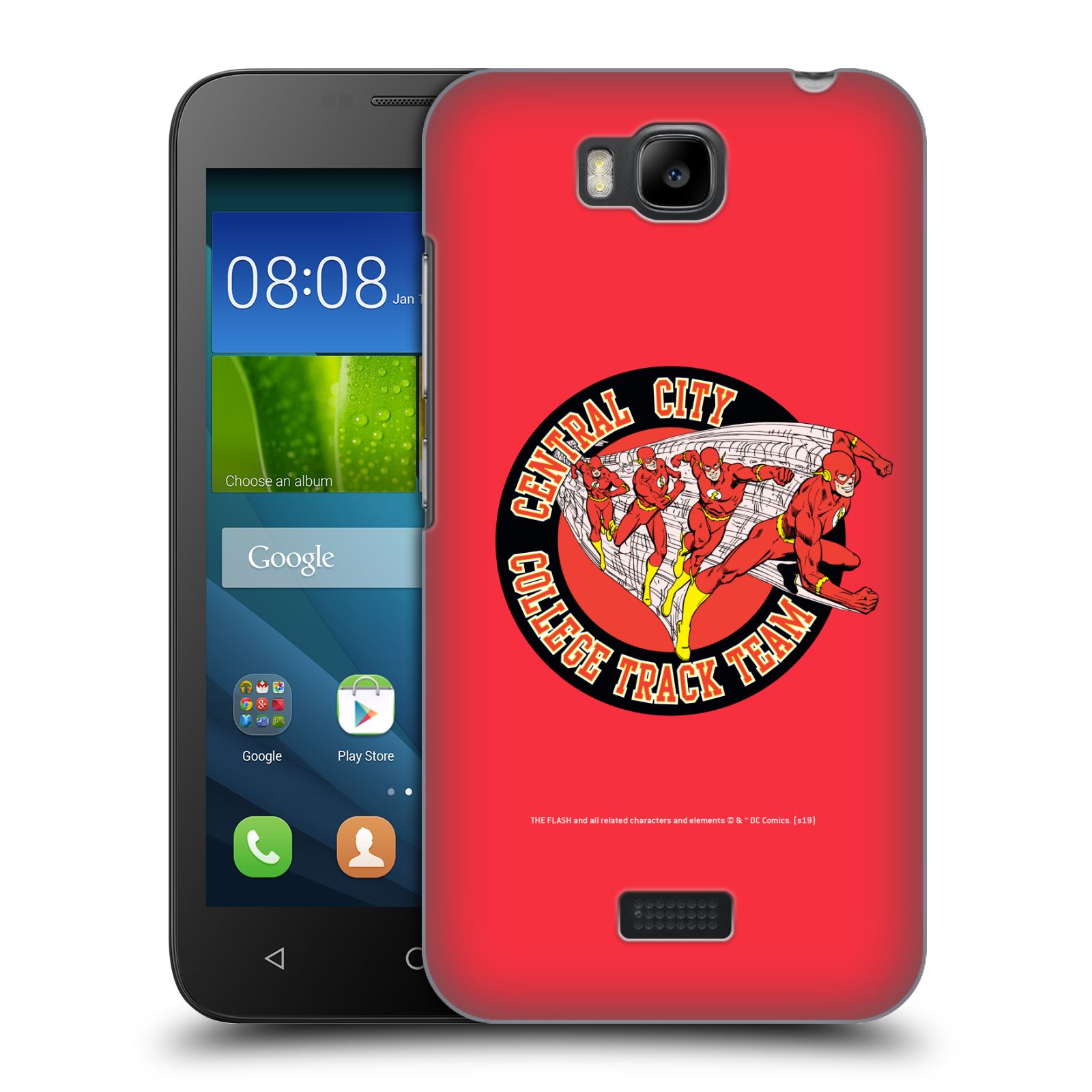 OFFICIAL THE FLASH DC COMICS FAST FASHION HARD BACK CASE FOR HUAWEI PHONES 2 - Picture 8 of 15