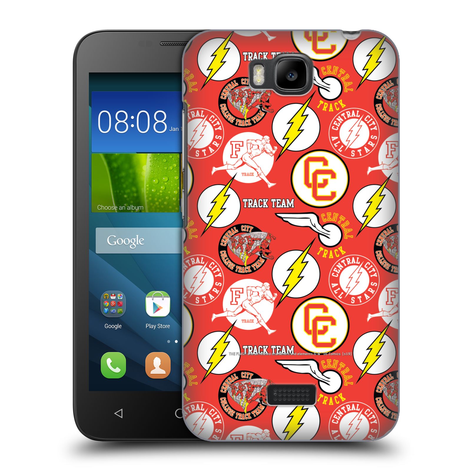 OFFICIAL THE FLASH DC COMICS FAST FASHION HARD BACK CASE FOR HUAWEI PHONES 2 - Picture 11 of 15