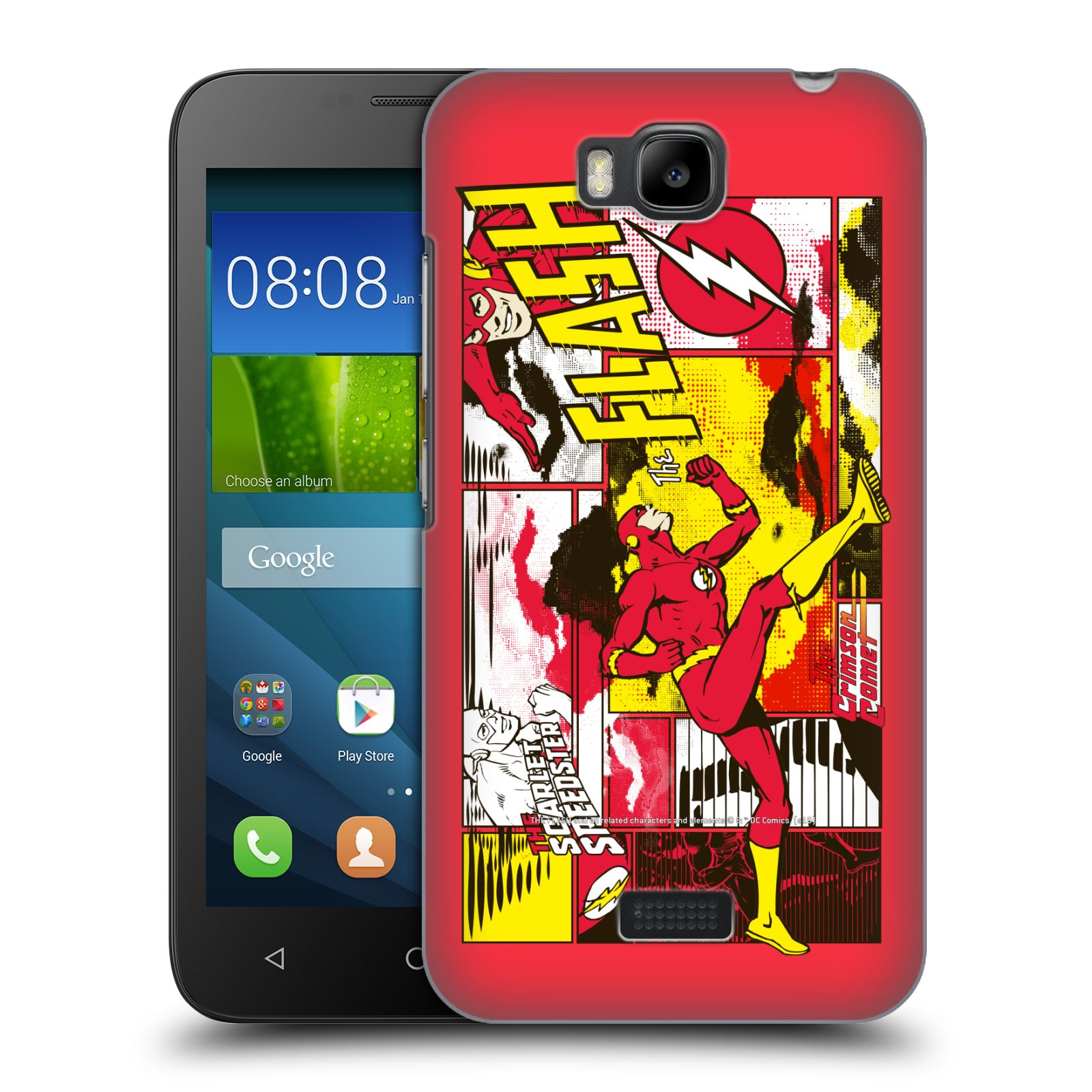 OFFICIAL THE FLASH DC COMICS FAST FASHION HARD BACK CASE FOR HUAWEI PHONES 2 - Picture 12 of 15
