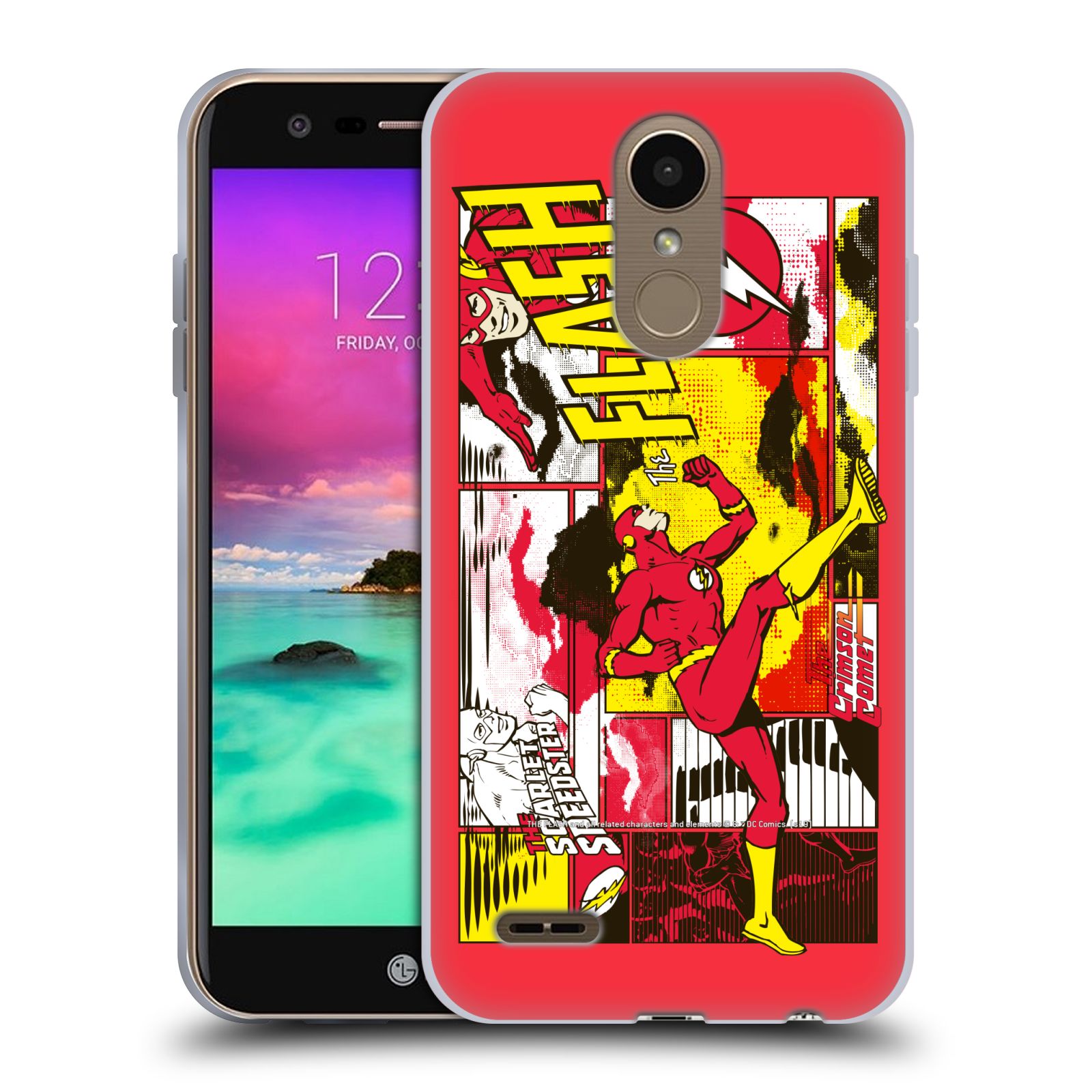 OFFICIAL THE FLASH DC COMICS FAST FASHION SOFT GEL CASE FOR LG PHONES 2 - Picture 12 of 15