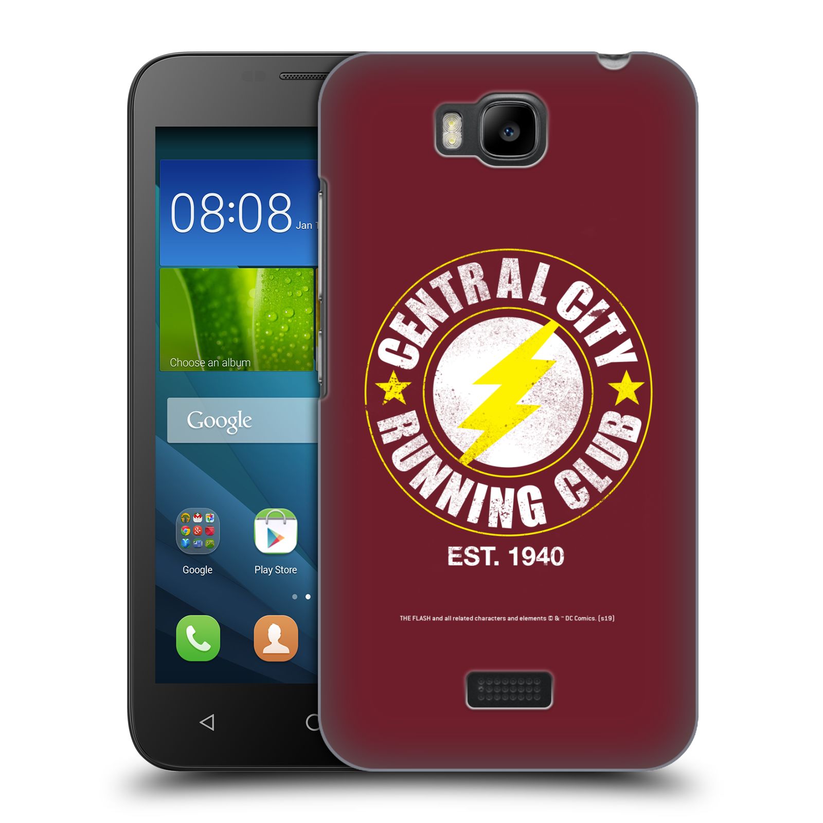 OFFICIAL THE FLASH DC COMICS FAST FASHION HARD BACK CASE FOR HUAWEI PHONES 2 - Picture 14 of 15