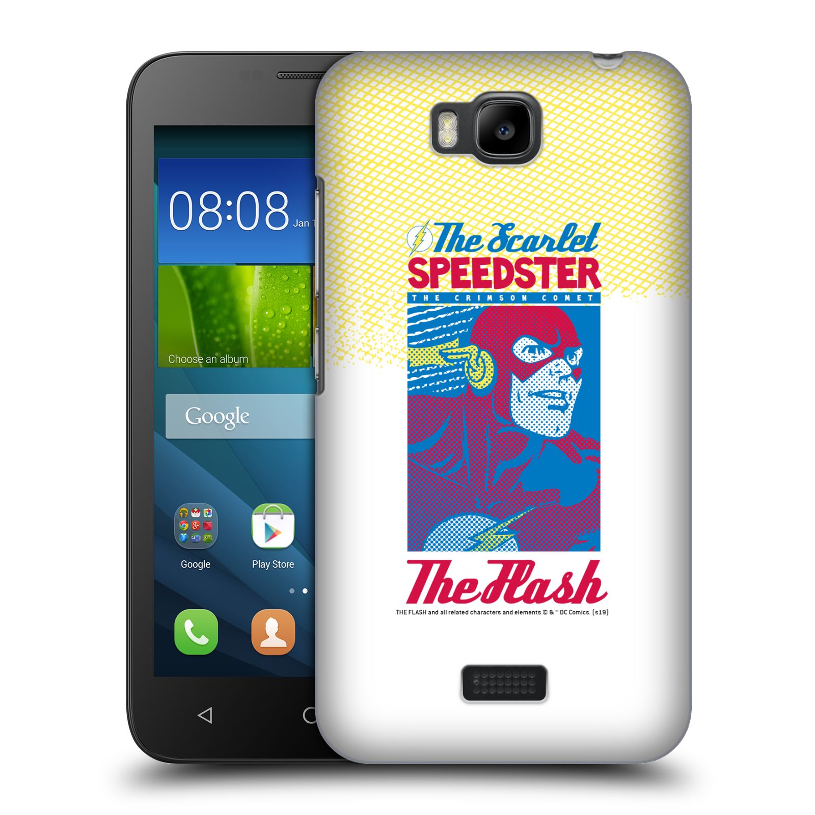 OFFICIAL THE FLASH DC COMICS FAST FASHION HARD BACK CASE FOR HUAWEI PHONES 2 - Picture 15 of 15