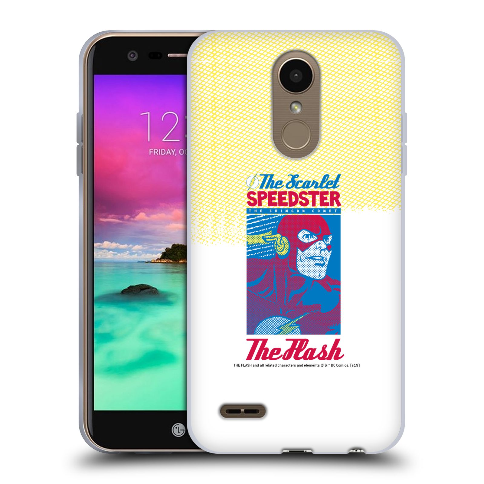 OFFICIAL THE FLASH DC COMICS FAST FASHION SOFT GEL CASE FOR LG PHONES 2 - Picture 15 of 15