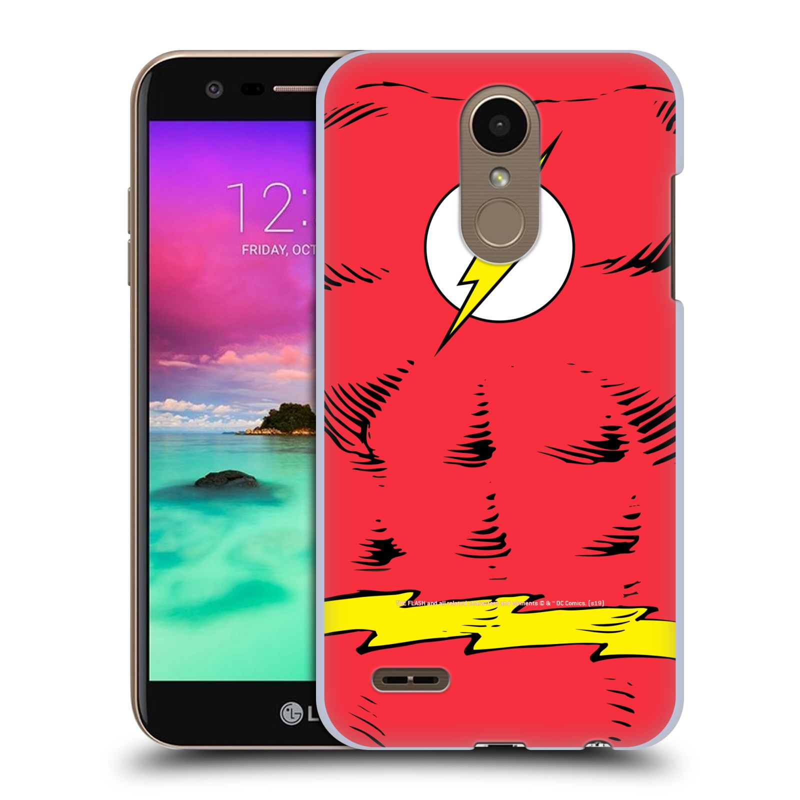 OFFICIAL THE FLASH DC COMICS LOGO HARD BACK CASE FOR LG PHONES 1 - Picture 8 of 12