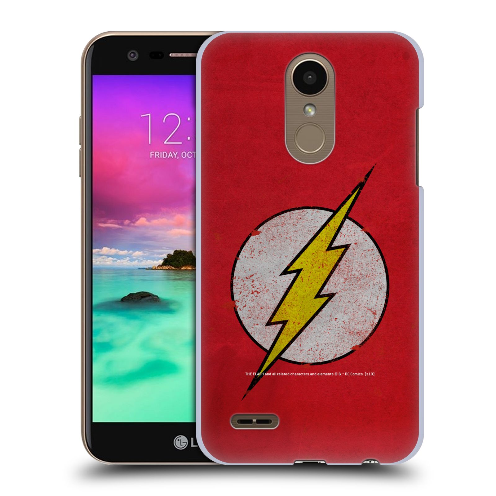 OFFICIAL THE FLASH DC COMICS LOGO HARD BACK CASE FOR LG PHONES 1 - Picture 9 of 12