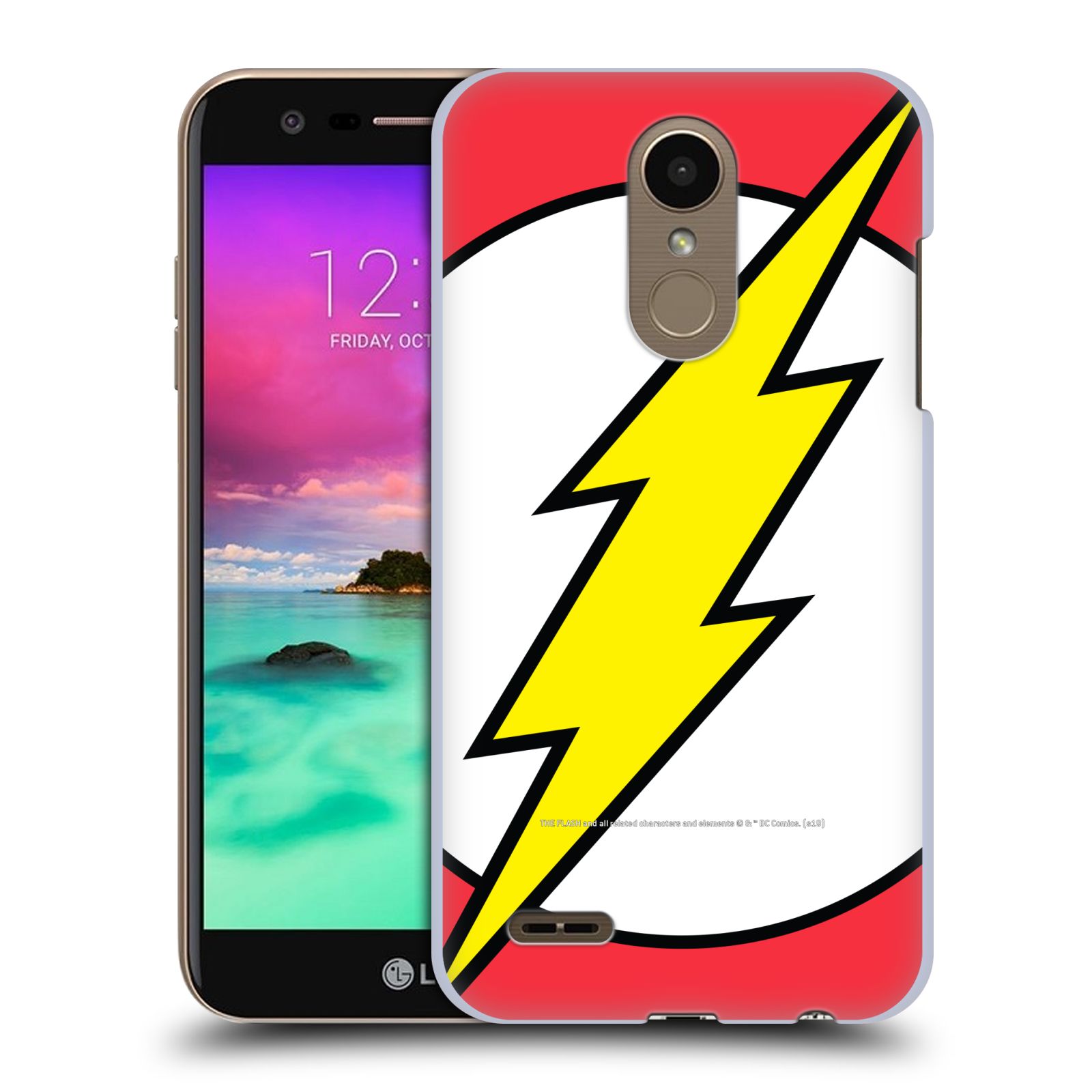 OFFICIAL THE FLASH DC COMICS LOGO HARD BACK CASE FOR LG PHONES 1 - Picture 10 of 12