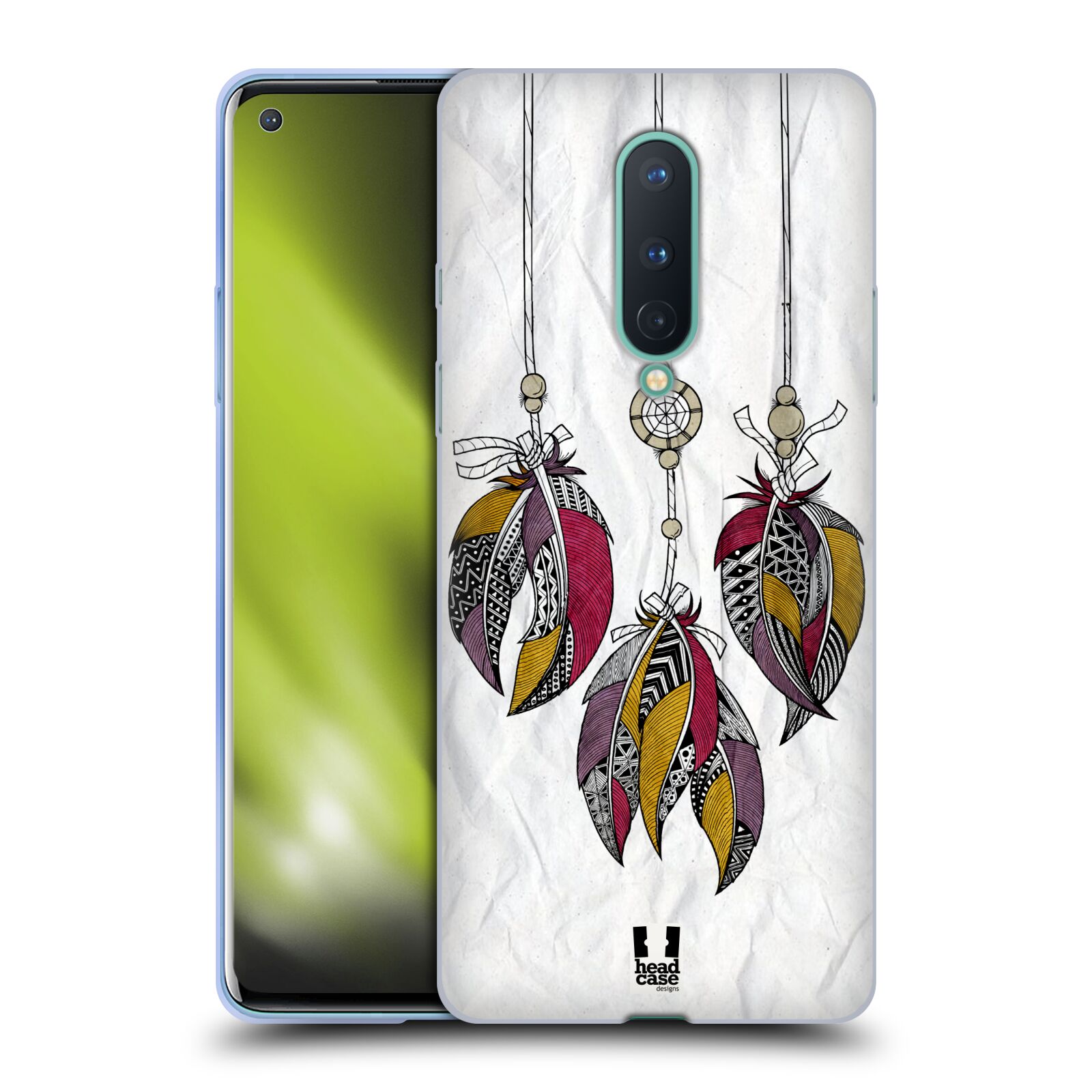 HEAD CASE DESIGNS TRIBAL FEATHERS SOFT GEL CASE FOR GOOGLE ONEPLUS PHONES - Picture 10 of 12