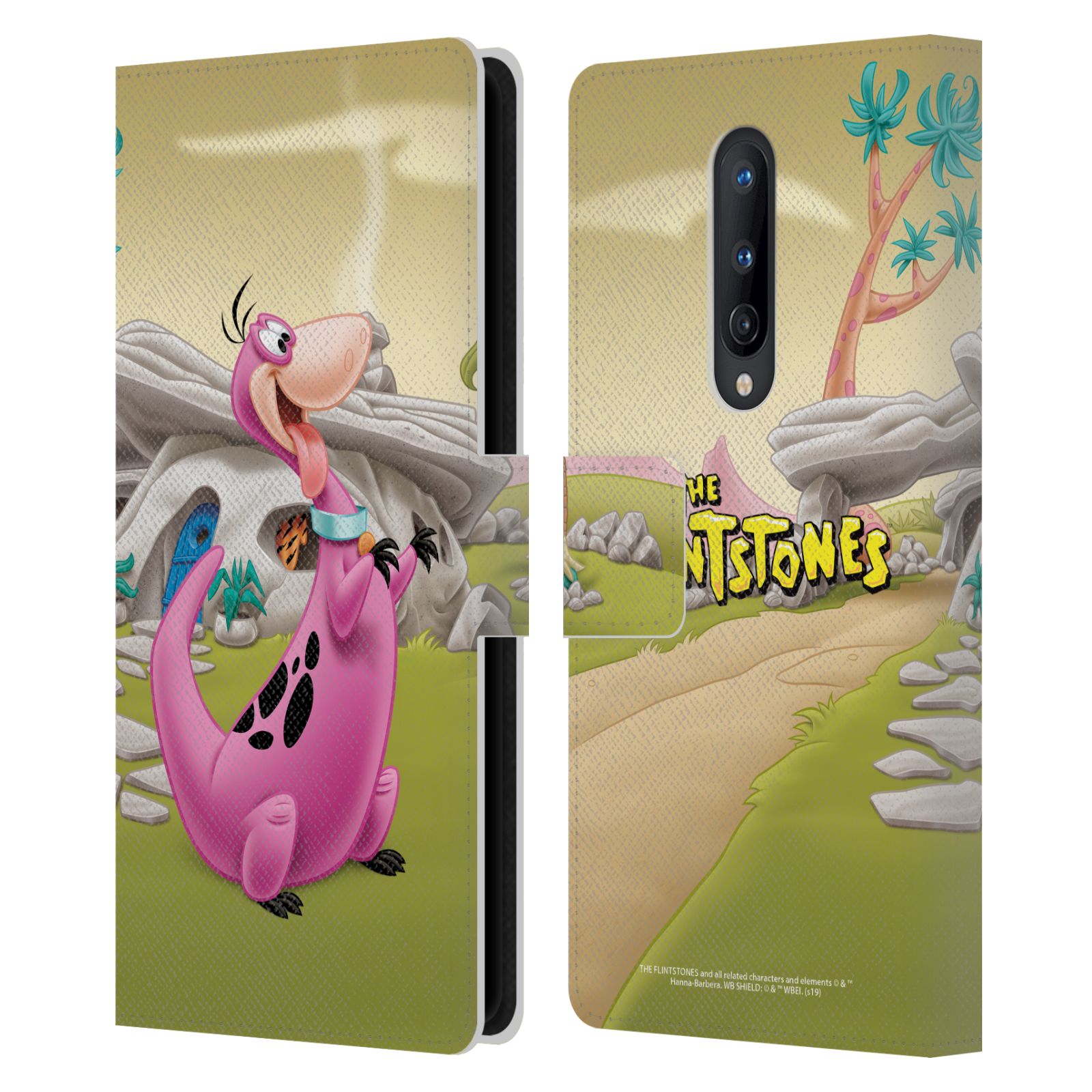 OFFICIAL THE FLINTSTONES CHARACTERS LEATHER BOOK WALLET CASE FOR ONEPLUS PHONES - Picture 10 of 15