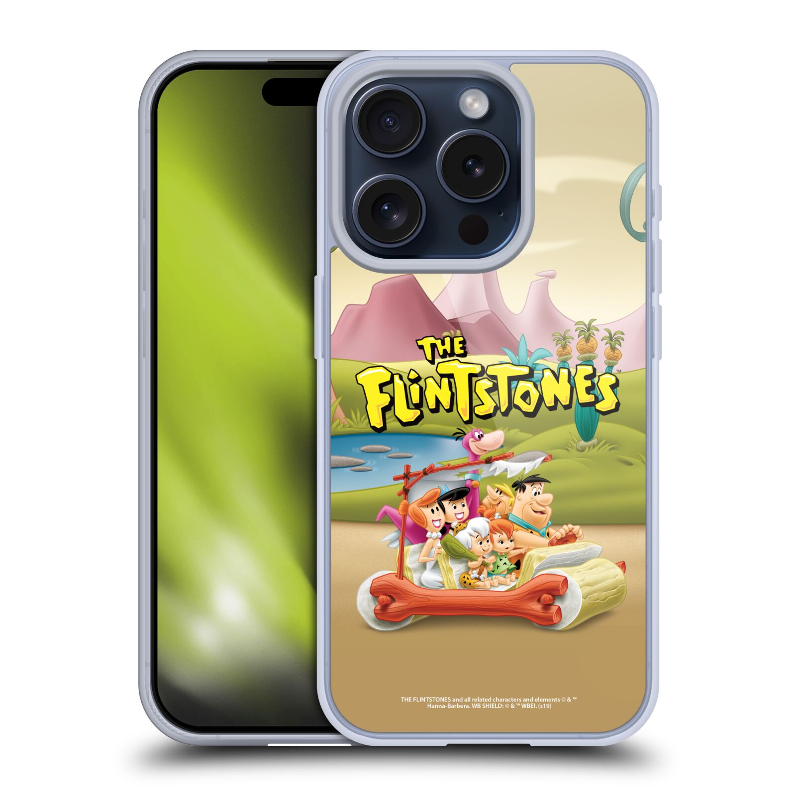 OFFICIAL THE FLINTSTONES CHARACTERS GEL CASE FOR APPLE iPHONE PHONES - Picture 14 of 15